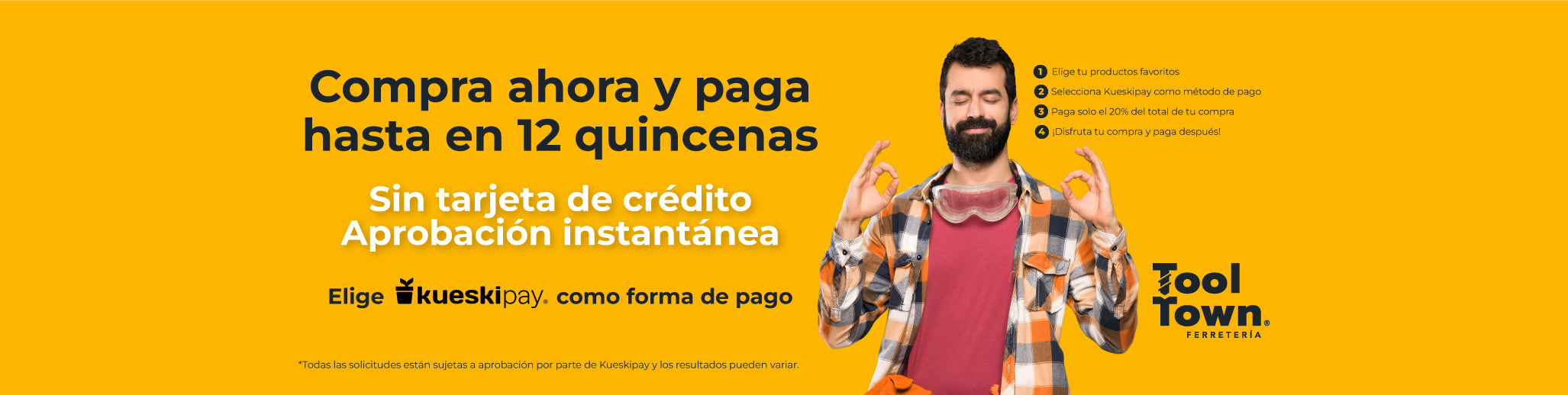 Como comprar con Kueski Pay en pagos quincenales sin tarjeta de crédito.
