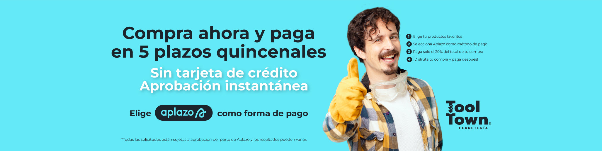Como comprar con Aplazo en 5 pagos quincenales sin tarjeta de crédito