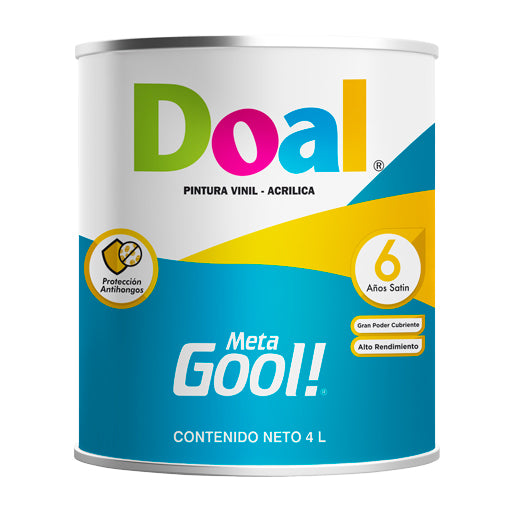 Vinílica Gool! 4022 Negro 4 L (104002205)