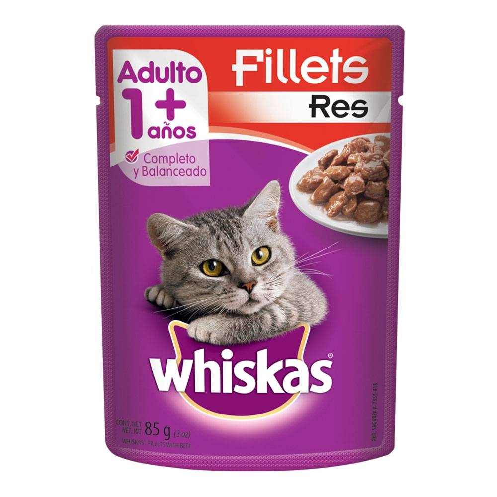 Whiskas pouch res 85 gr. (5812)