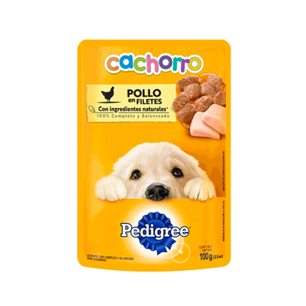 Pedigree puppy pouch pollo 100 gr. (5838)