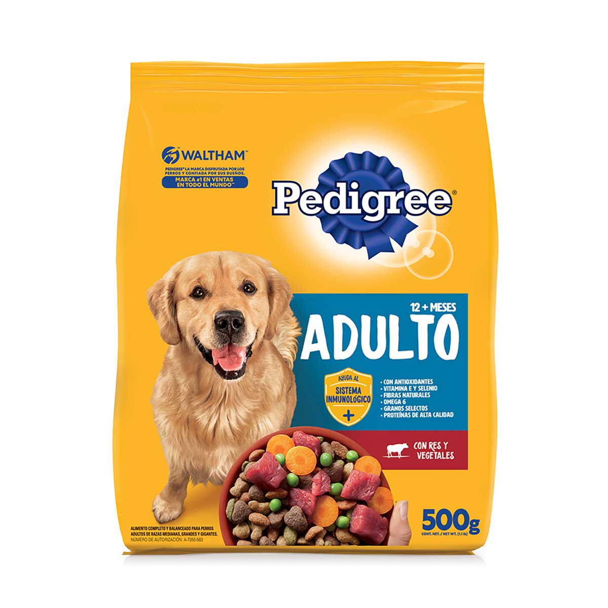 Pedigree adulto purpose 500 gr. (5848)