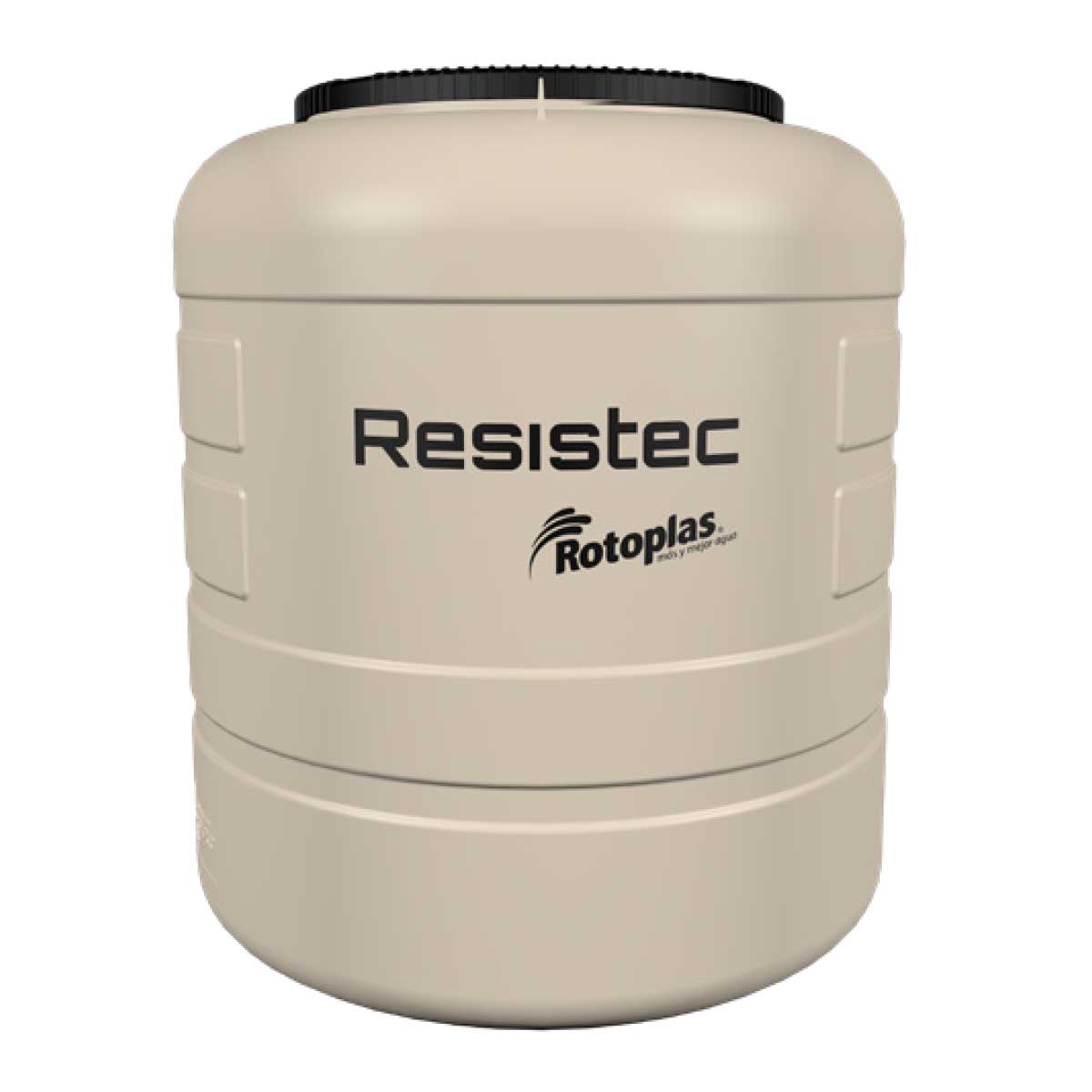 Tinaco de 450 L RESISTEC Beige, sin accesorios (500493)