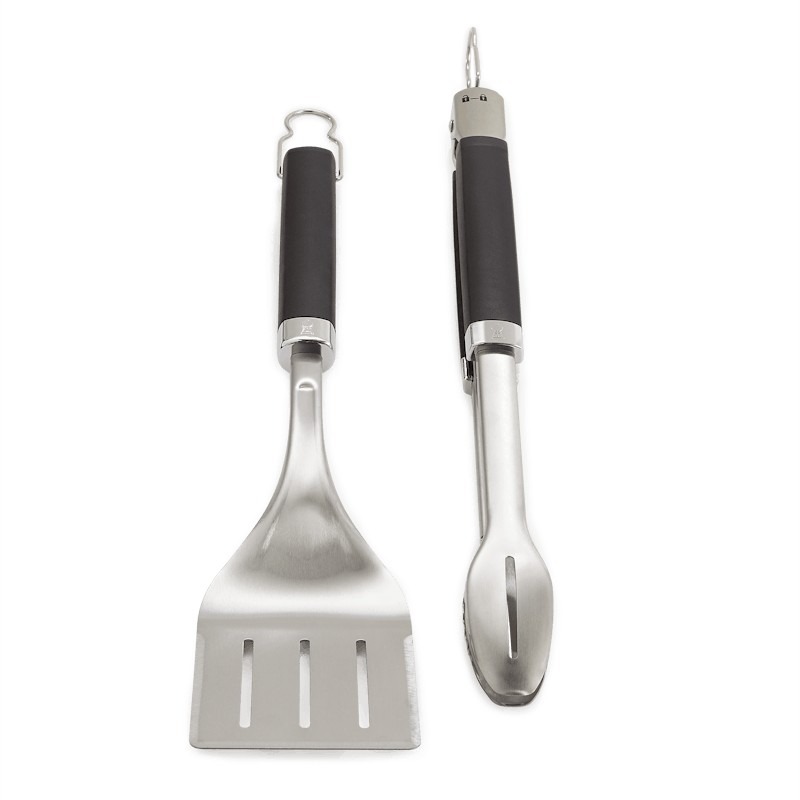Set pinzas & espatula precision para asador 6771