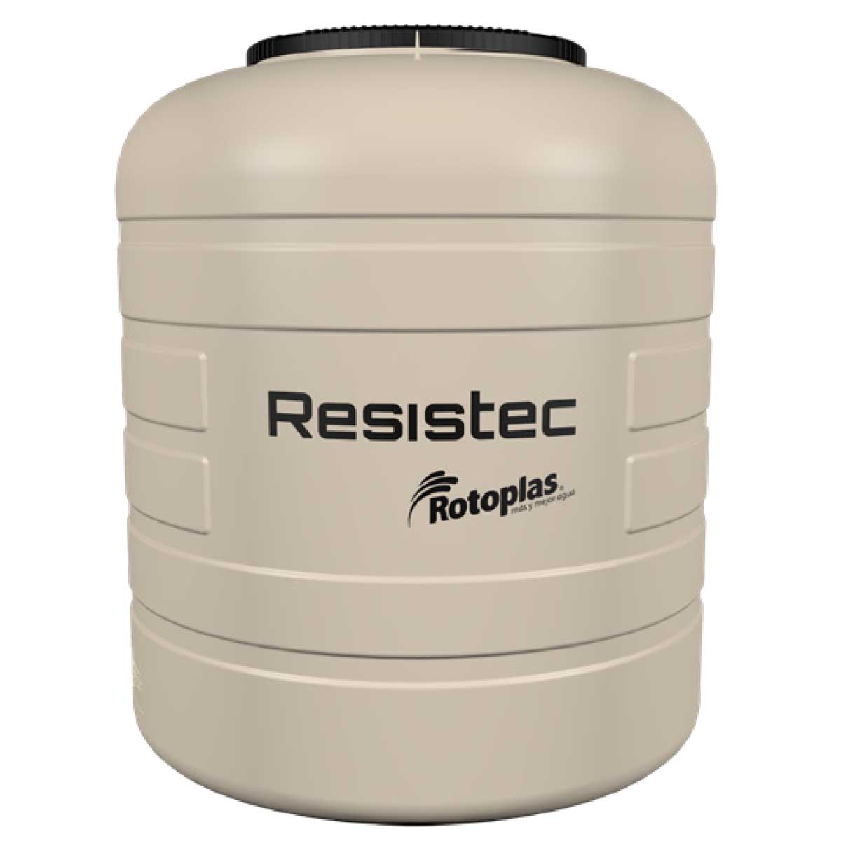 Tinaco de 800 L RESISTEC Beige, sin accesorios (500494)