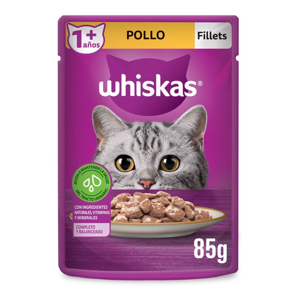 Whiskas pouch pollo 85 gr. (5807)