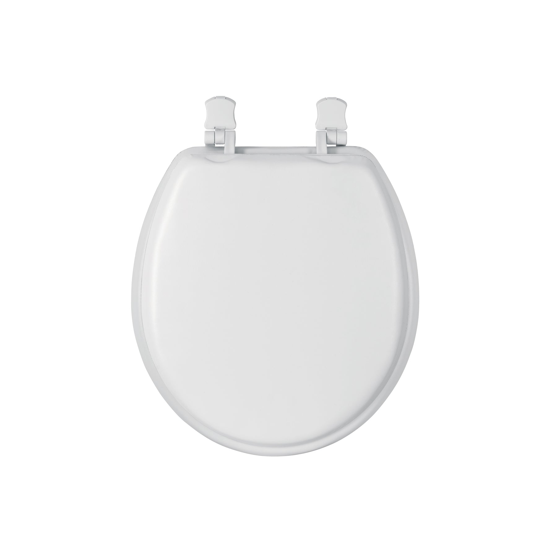 Asiento redondo acojinado para WC, cerrado, blanco, AQUA, Foset, AAWC-40B, 49367