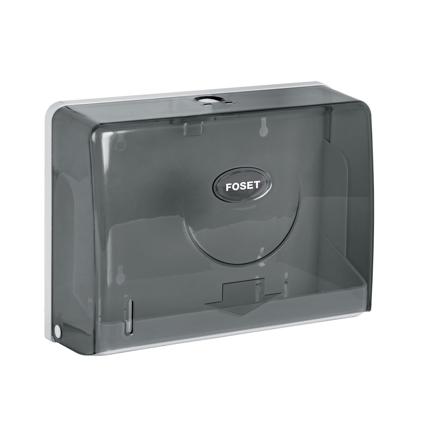 Dispensador junior para toallas de papel, humo, Basic