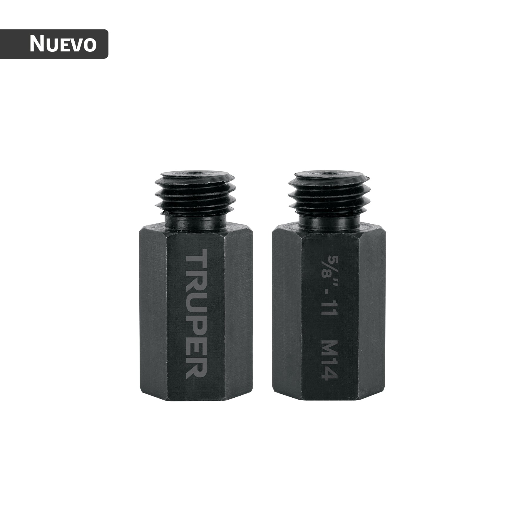 Adaptadores para pulidoras M14 a 5/8", 2 piezas, Truper