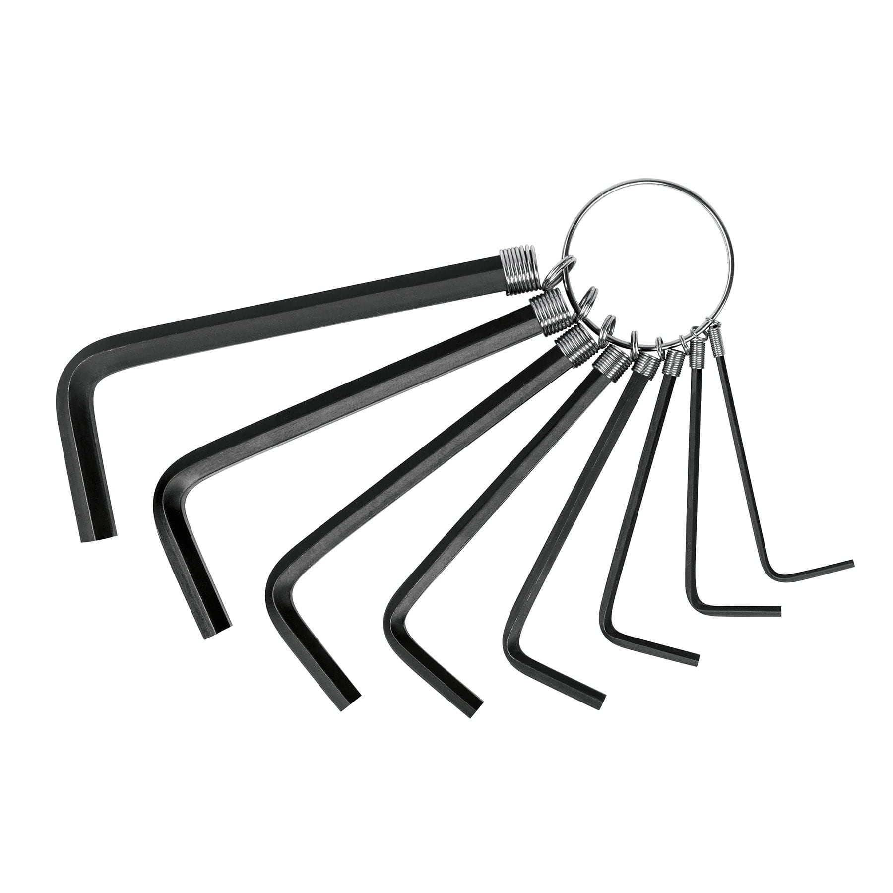 Juego de 8 llaves hexagonales mm, tipo llavero, Pretul, ALL-P8M, 21851