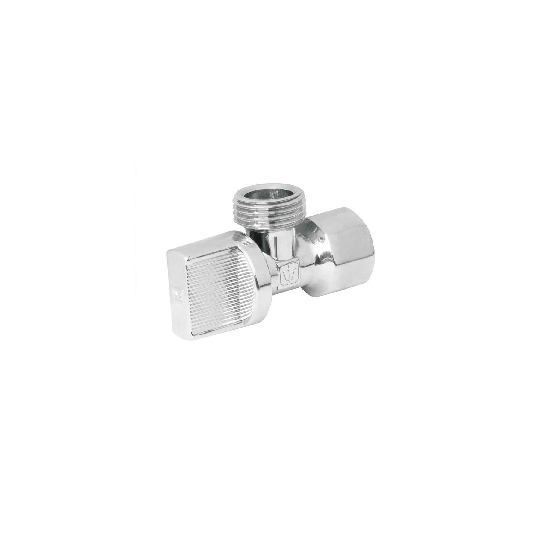 Llave angular 1/2", 1/4 de vuelta, roscable, Foset, ANG-01, 49110
