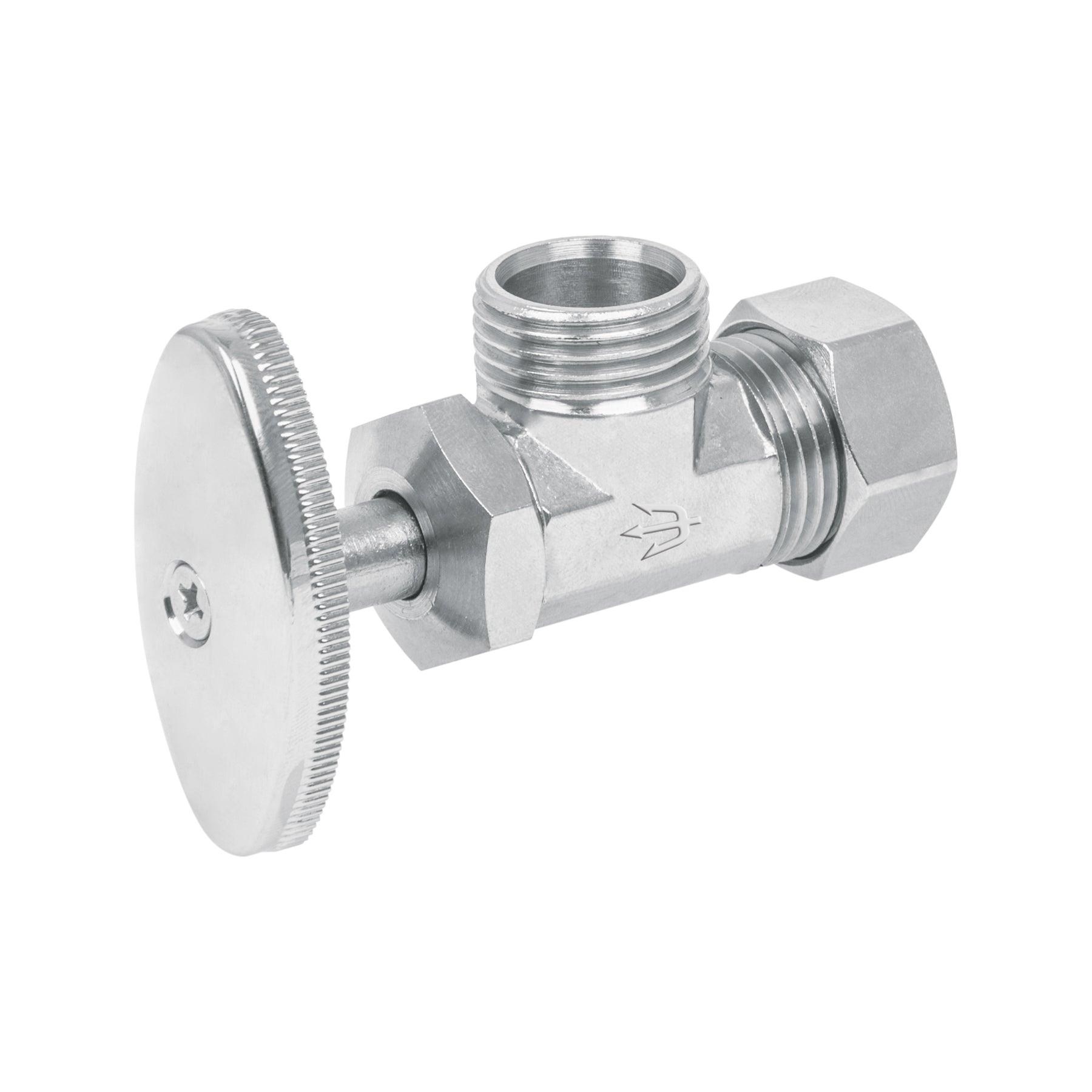 Llave angular de 1/2", de compresión, barrilito, Foset