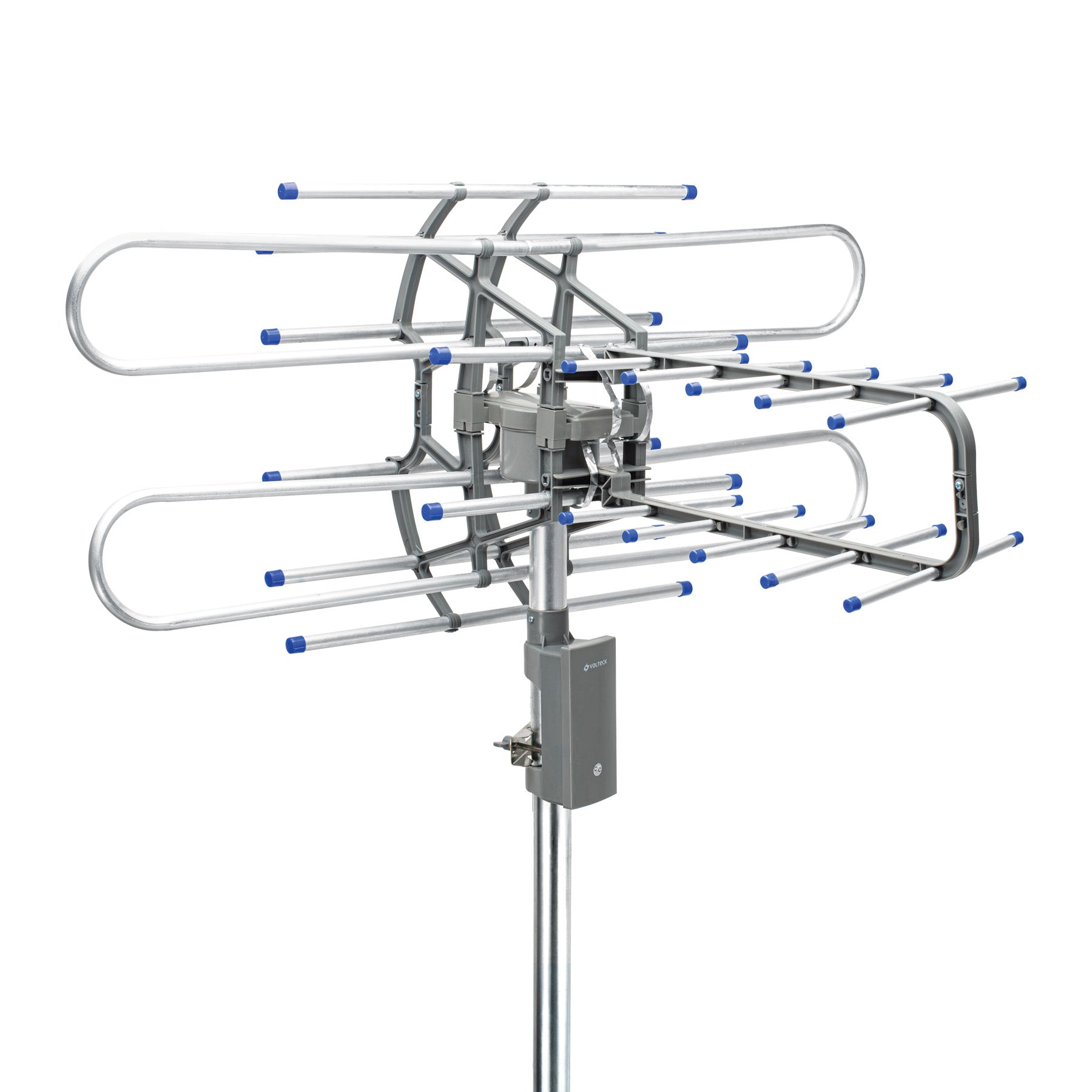 Antena aérea para TV HD, giratoria 360∞ con control, Volteck