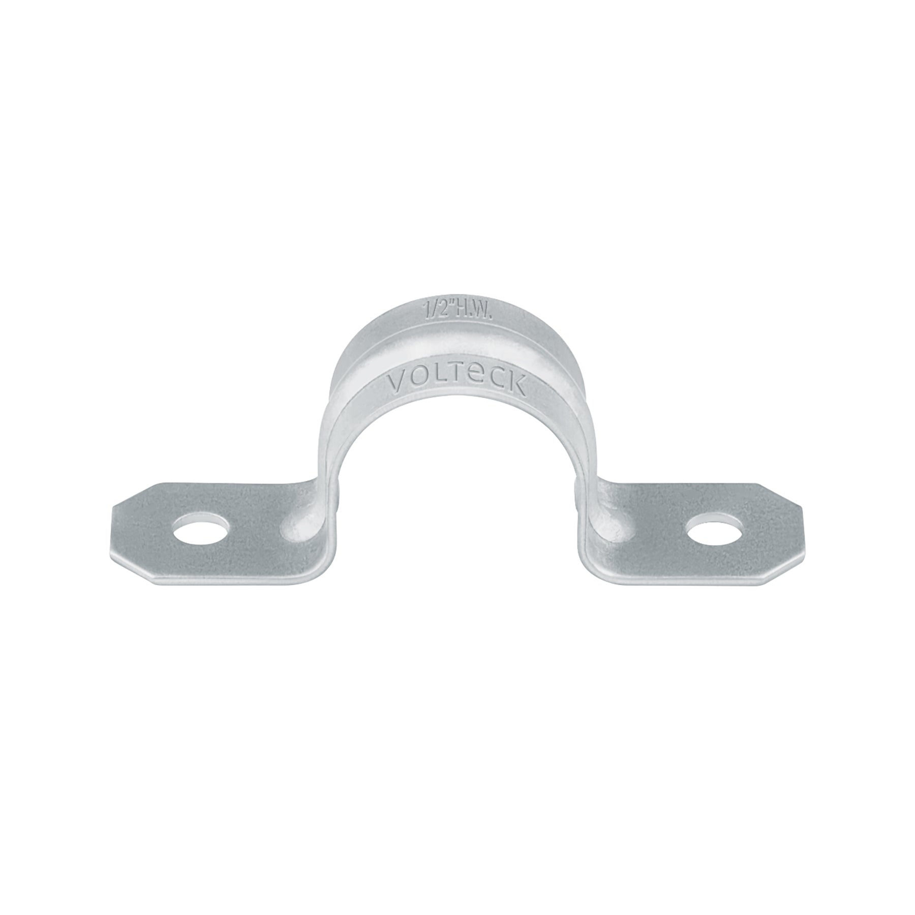Bolsa con 10 abrazaderas tipo omega 1/2" para tubo pared gruesa