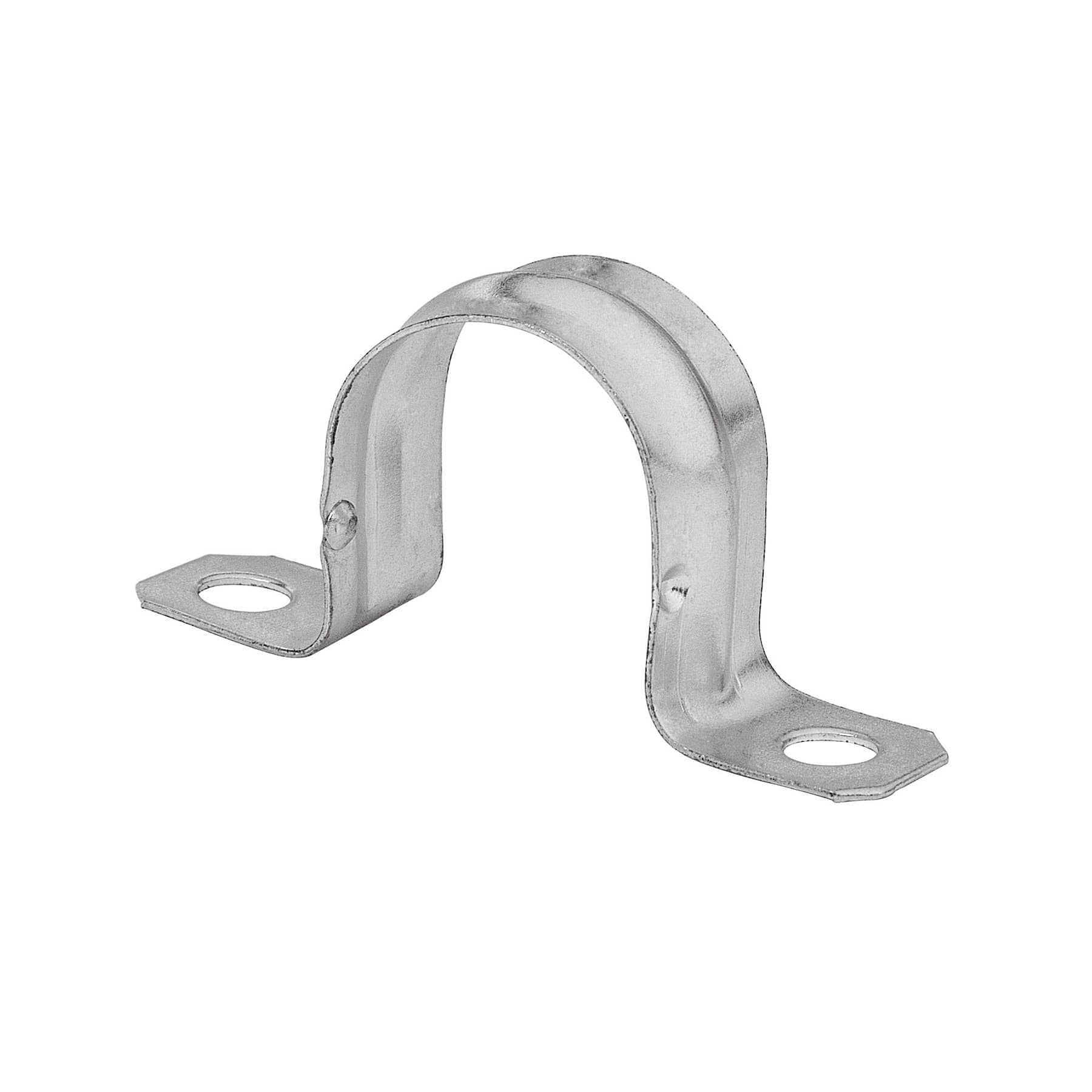 Bolsa con 10 abrazaderas 1" tipo omega para tubo, Volteck