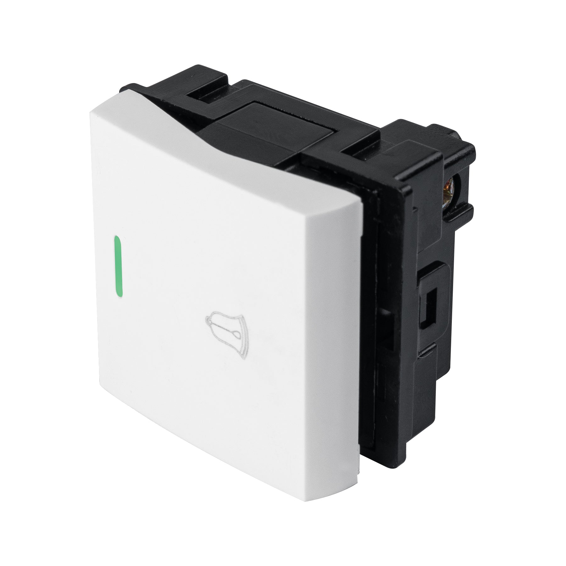 Interruptor para timbre, 1.5 módulos, línea Toledo, BASIC, Volteck, APTI15-TB, 29046