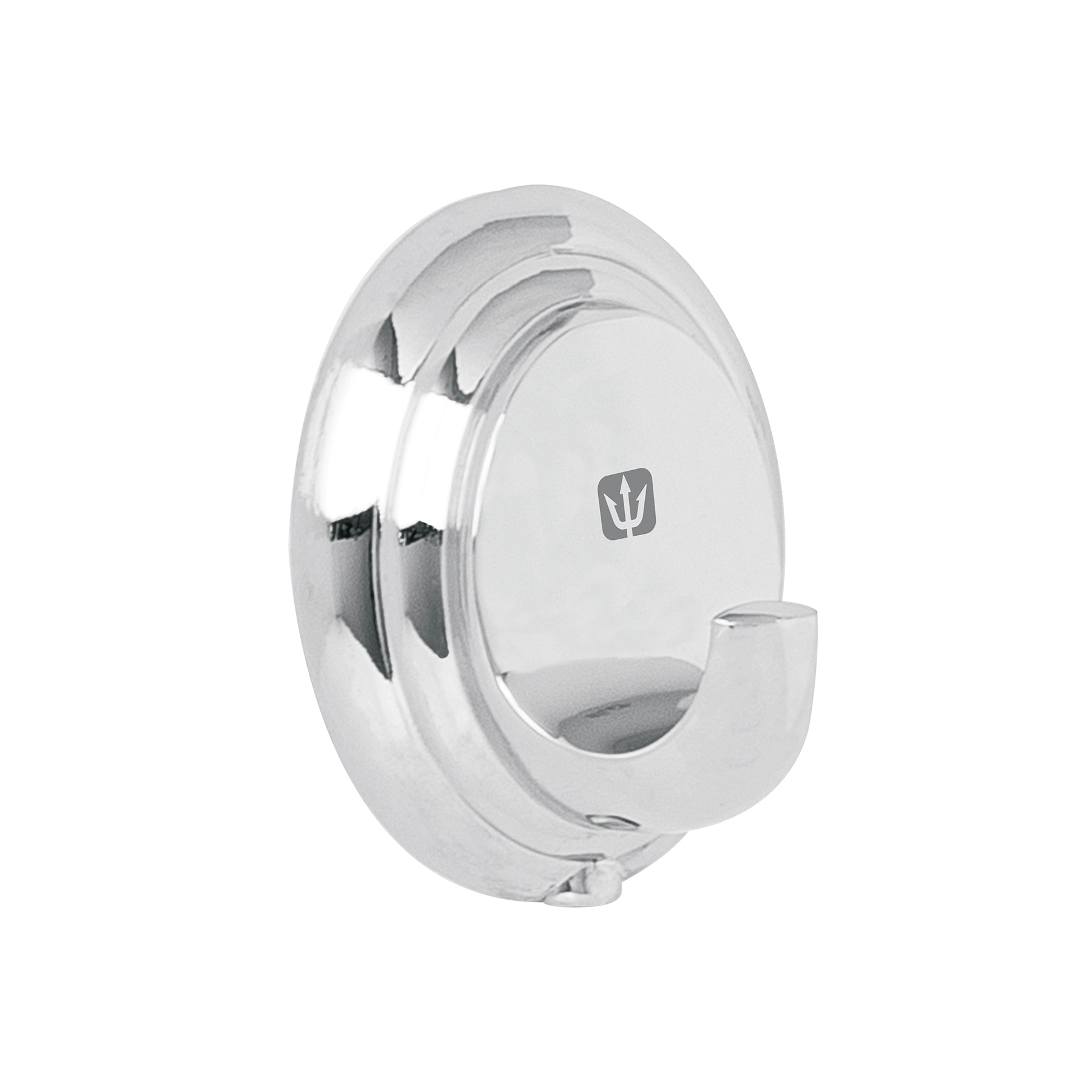 Gancho sencillo metálico acabado cromo, Foset Aqua