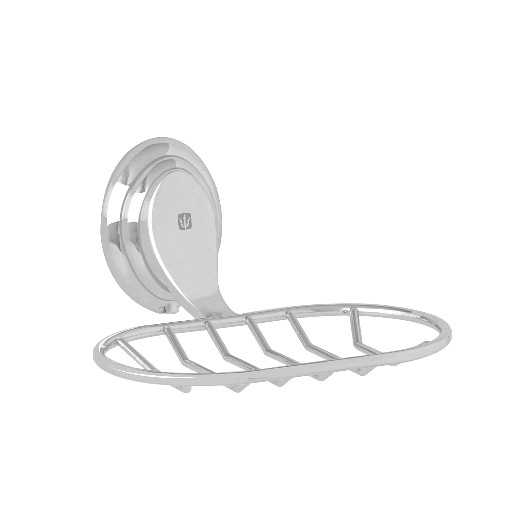 Jabonera metálica cromo, Foset Aqua