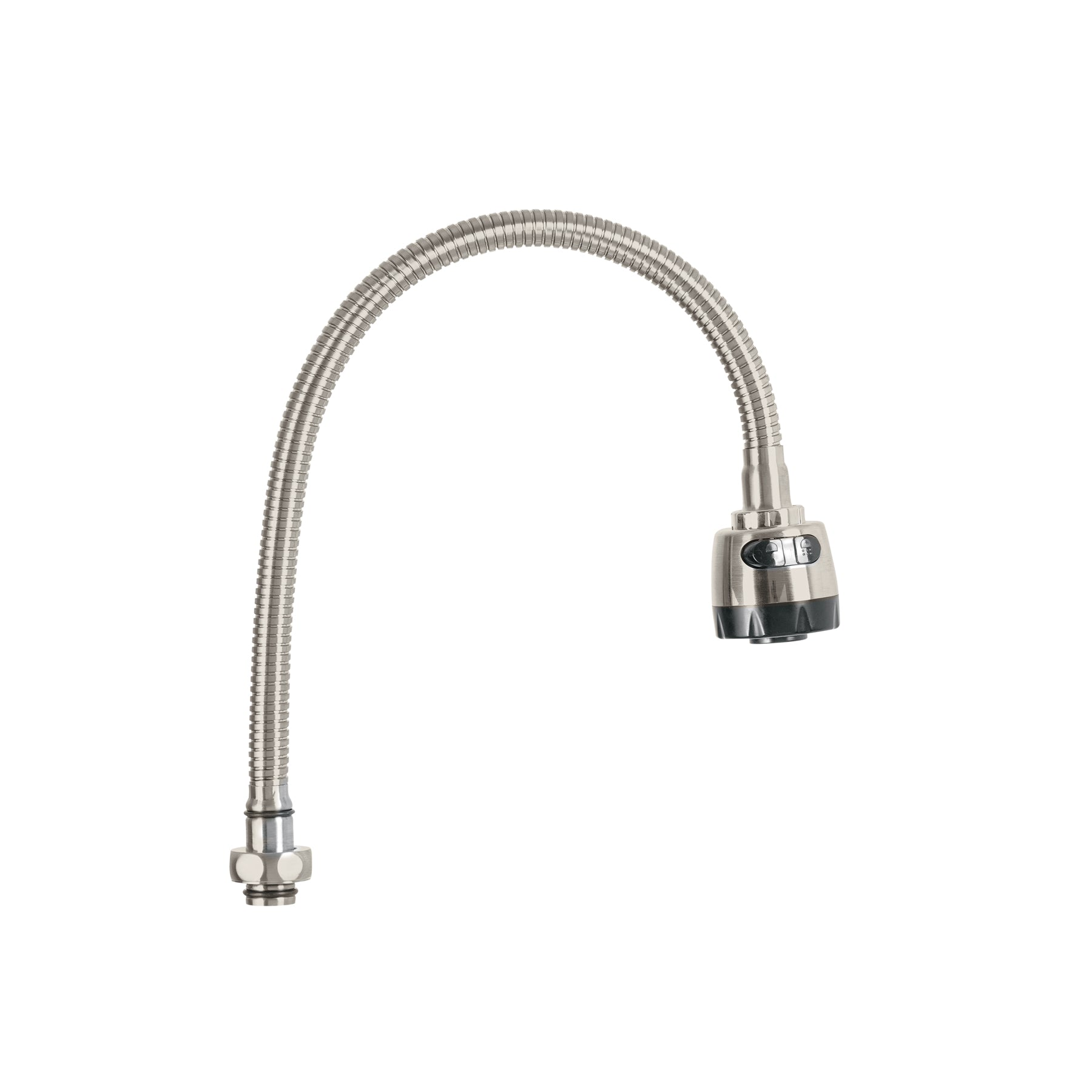 Cuello flexible para mezcladora de fregadero, satín, AQUA, Foset, AQCR-81N, 45885