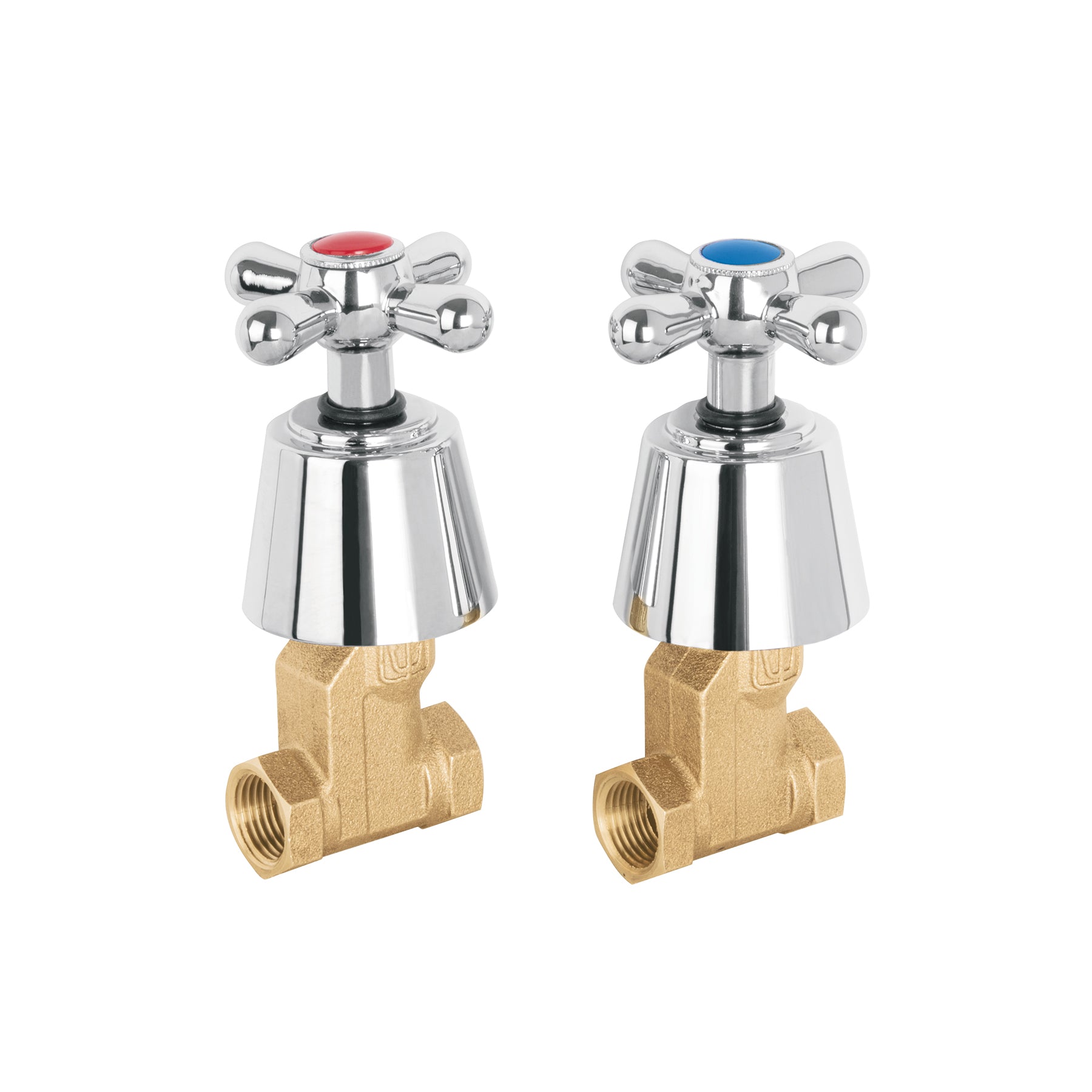 Juego llaves empotrar roscables, cruceta, AQUA, Foset, AQE-061, 49796