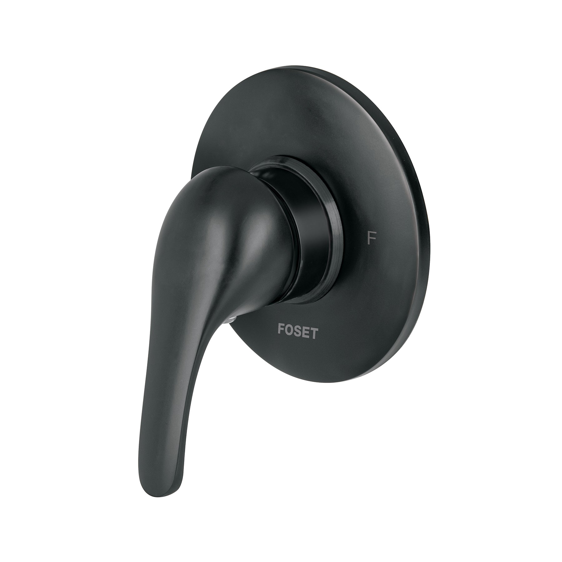 Monomando para regadera, negro, AQUA