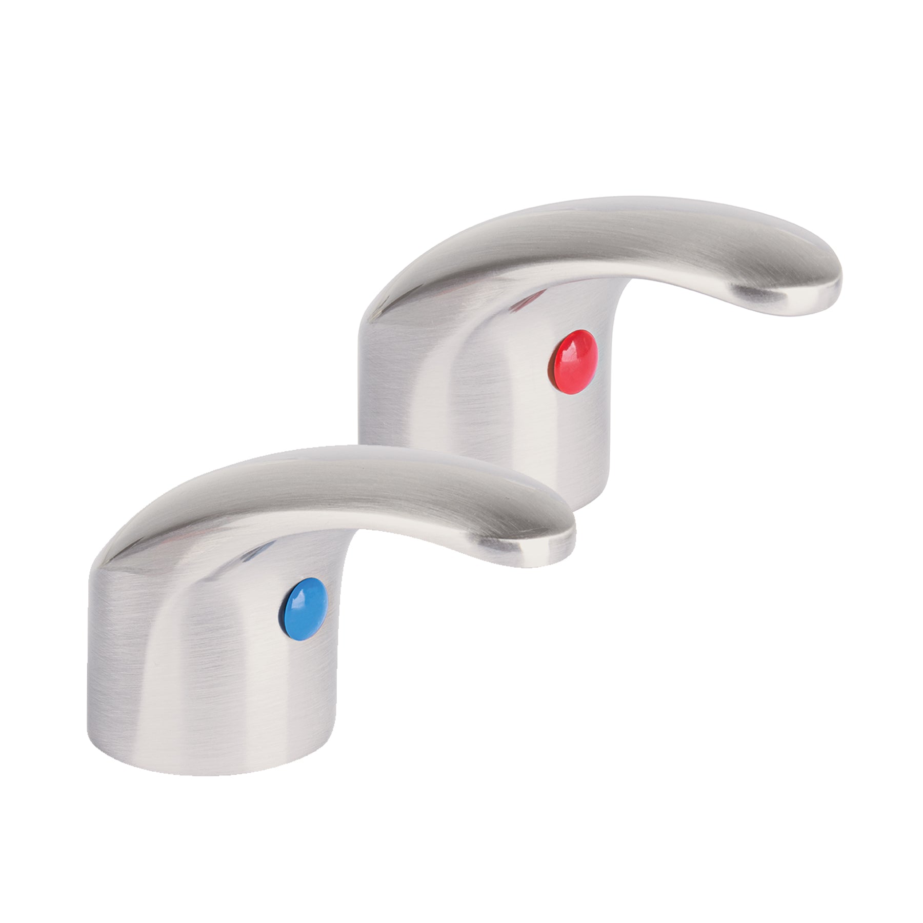Juego de manerales tipo palanca para lav-fregadero, satín AQUA, Foset, AQMM-62N, 45715