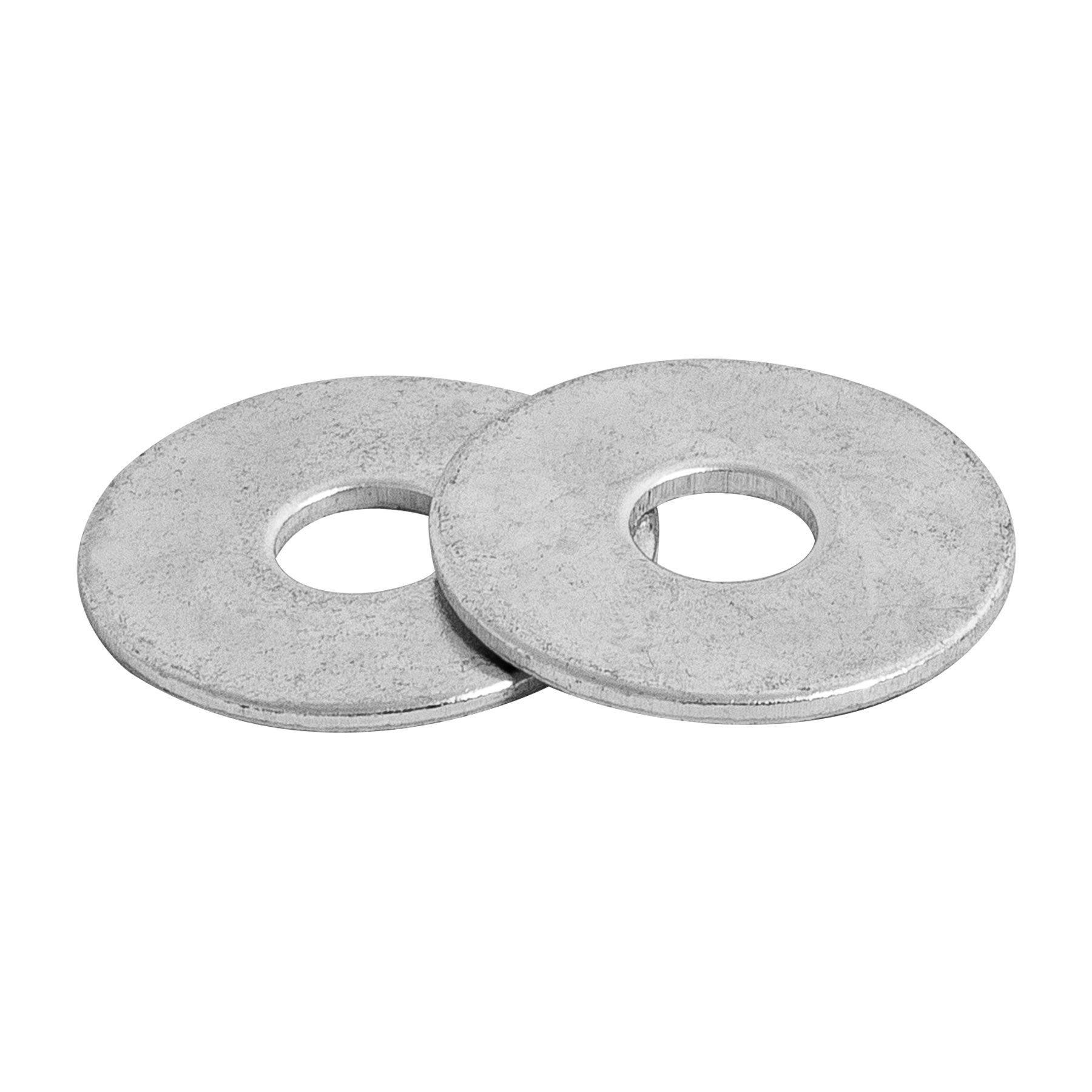 Bolsa de 1 kilo arandelas planas galvanizadas 1/4", Fiero