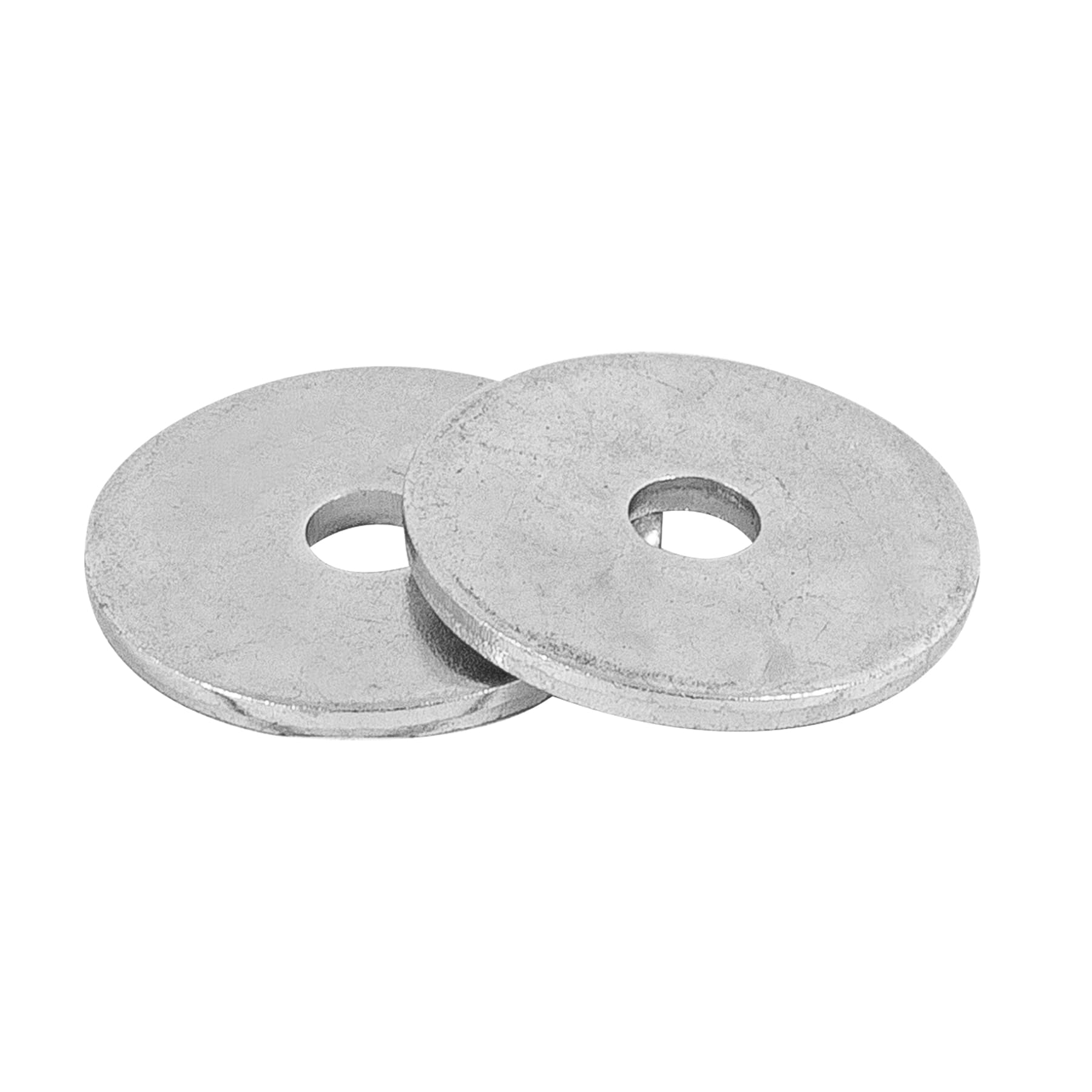 Bolsa de 1 kilo arandelas planas galvanizadas 1/8", Fiero