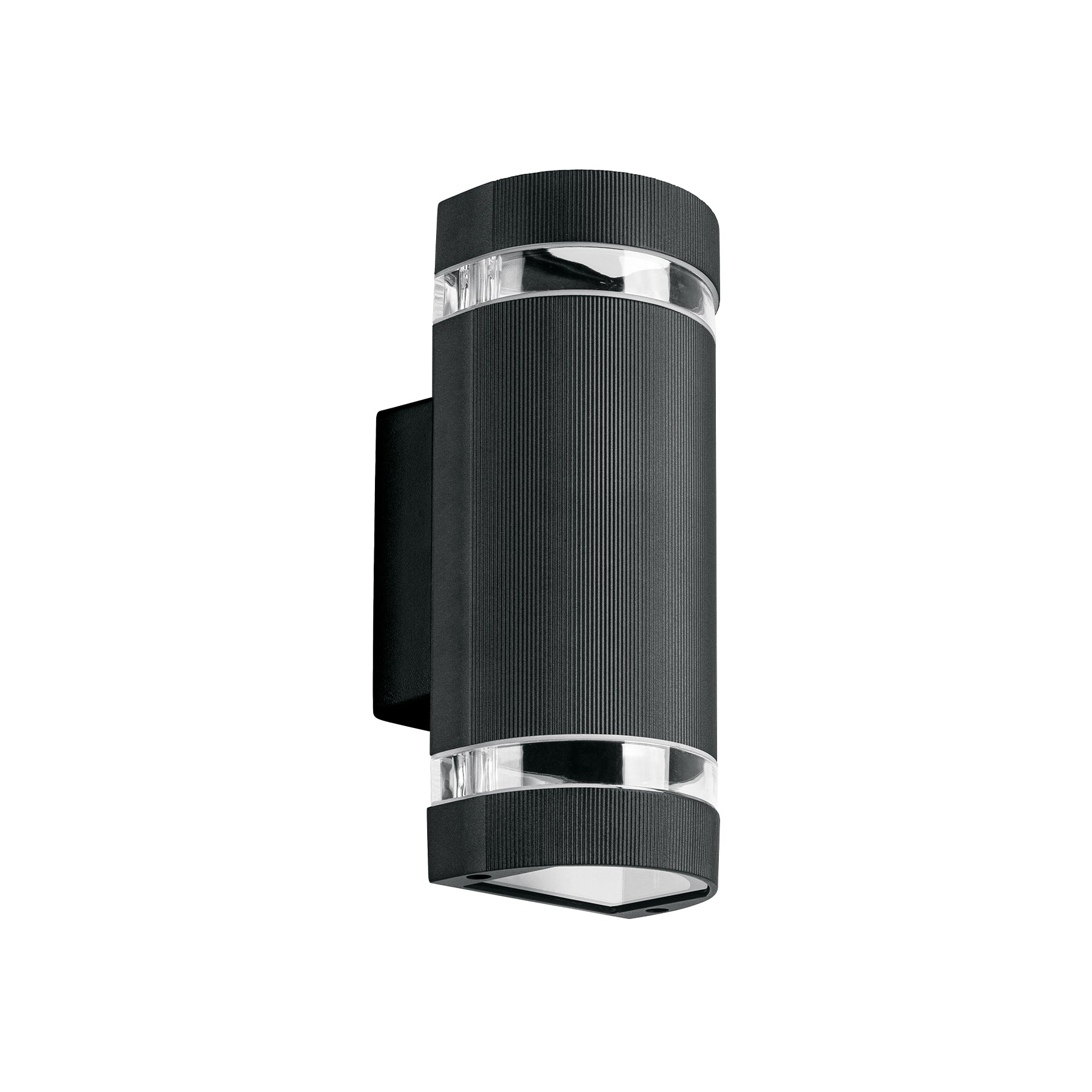 Arbotante exterior con 2 spots, lámparas no incluidas, negro