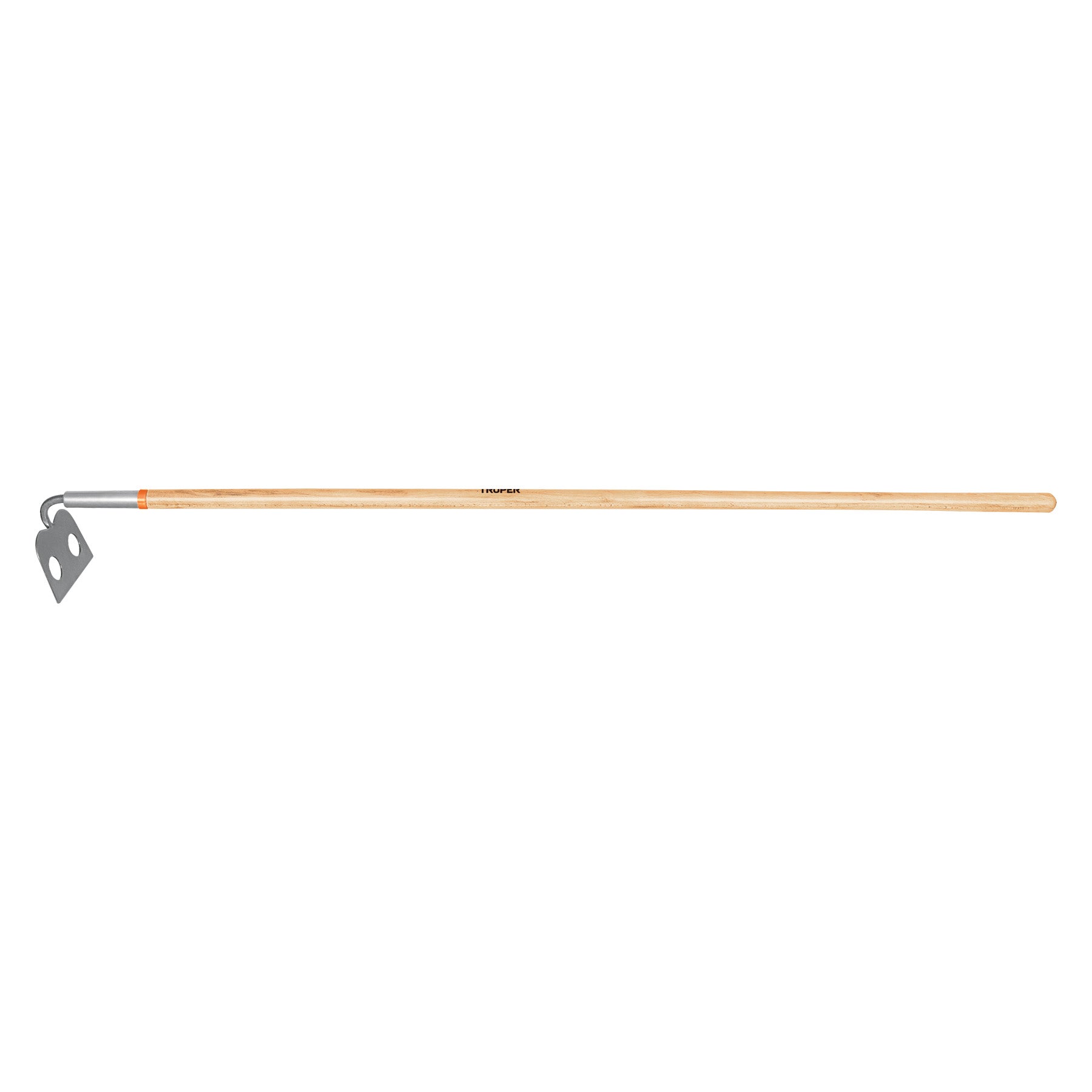 Azadón mezclero, cabeza forjada 7", mango de 60", Truper