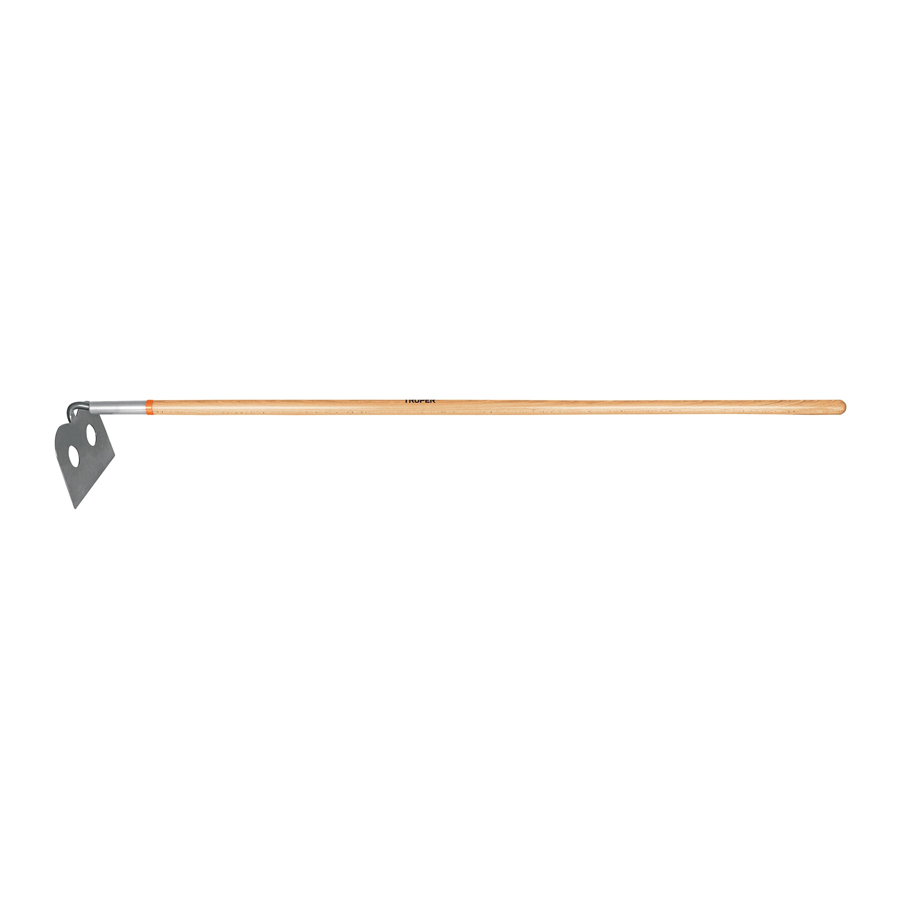 Azadón mezclero, cabeza forjada 10", mango de 60", Truper