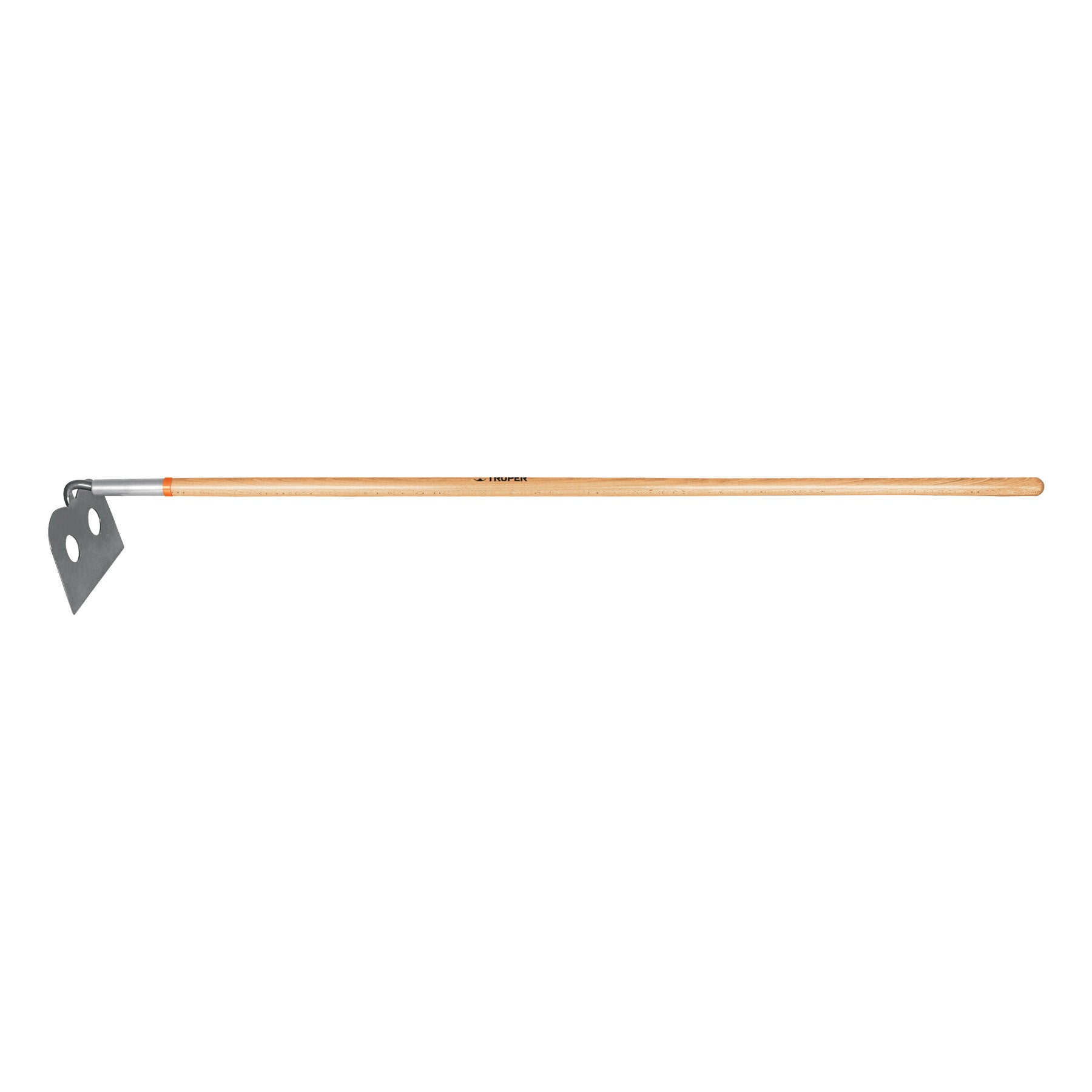 Azadón mezclero, cabeza forjada 10", mango de 60", Truper