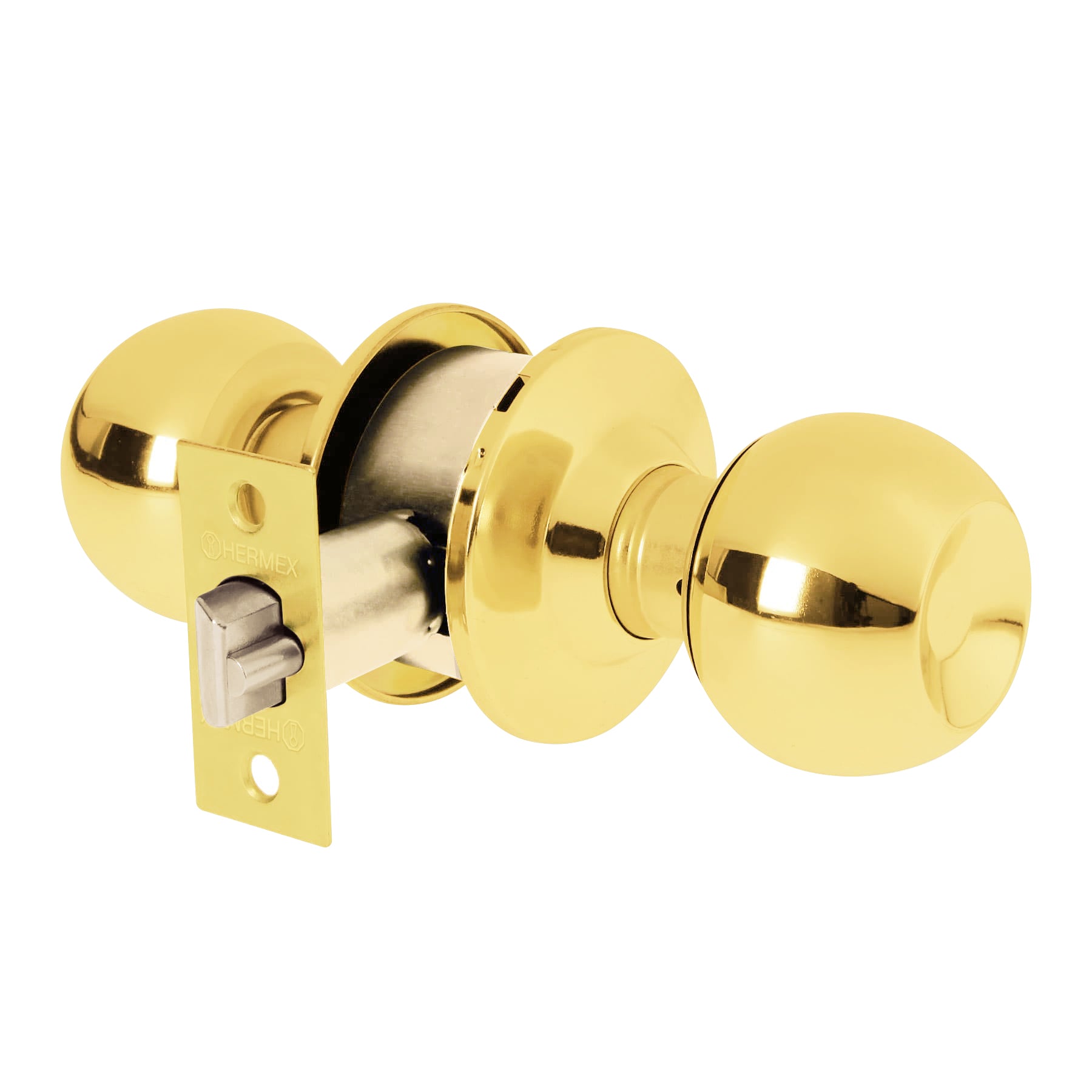 Cerradura esfera cilíndrico, entrada, brillante, blíster, HB