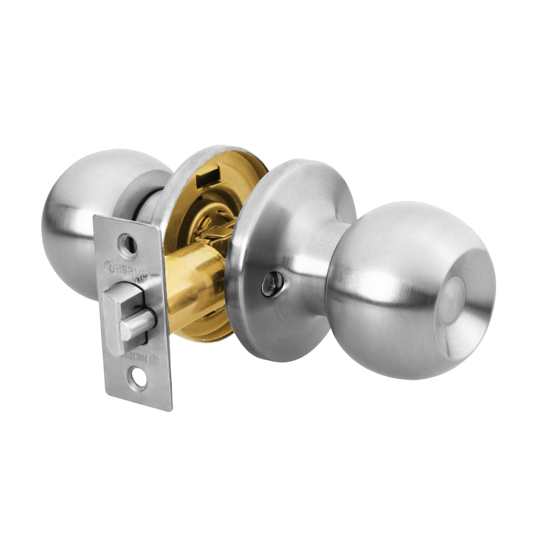 Cerradura esfera tubular, entrada, cromo, blíster, BASIC