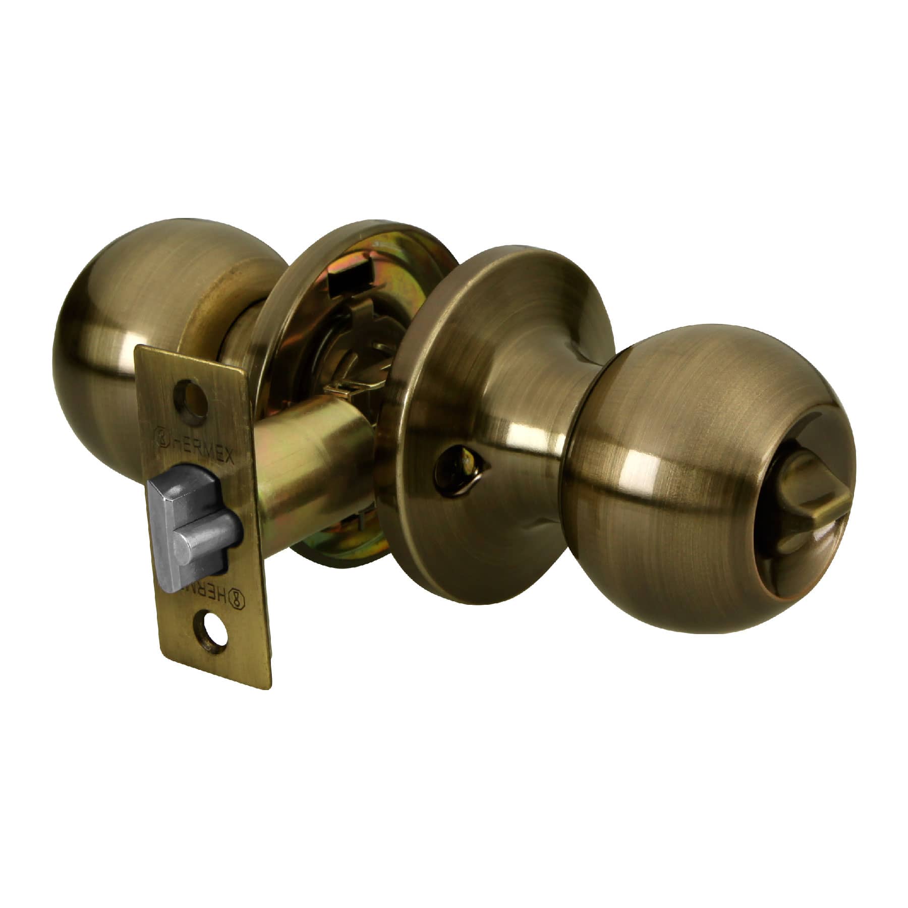 Cerradura tipo esfera, tubular, recámara, antiguo, BASIC