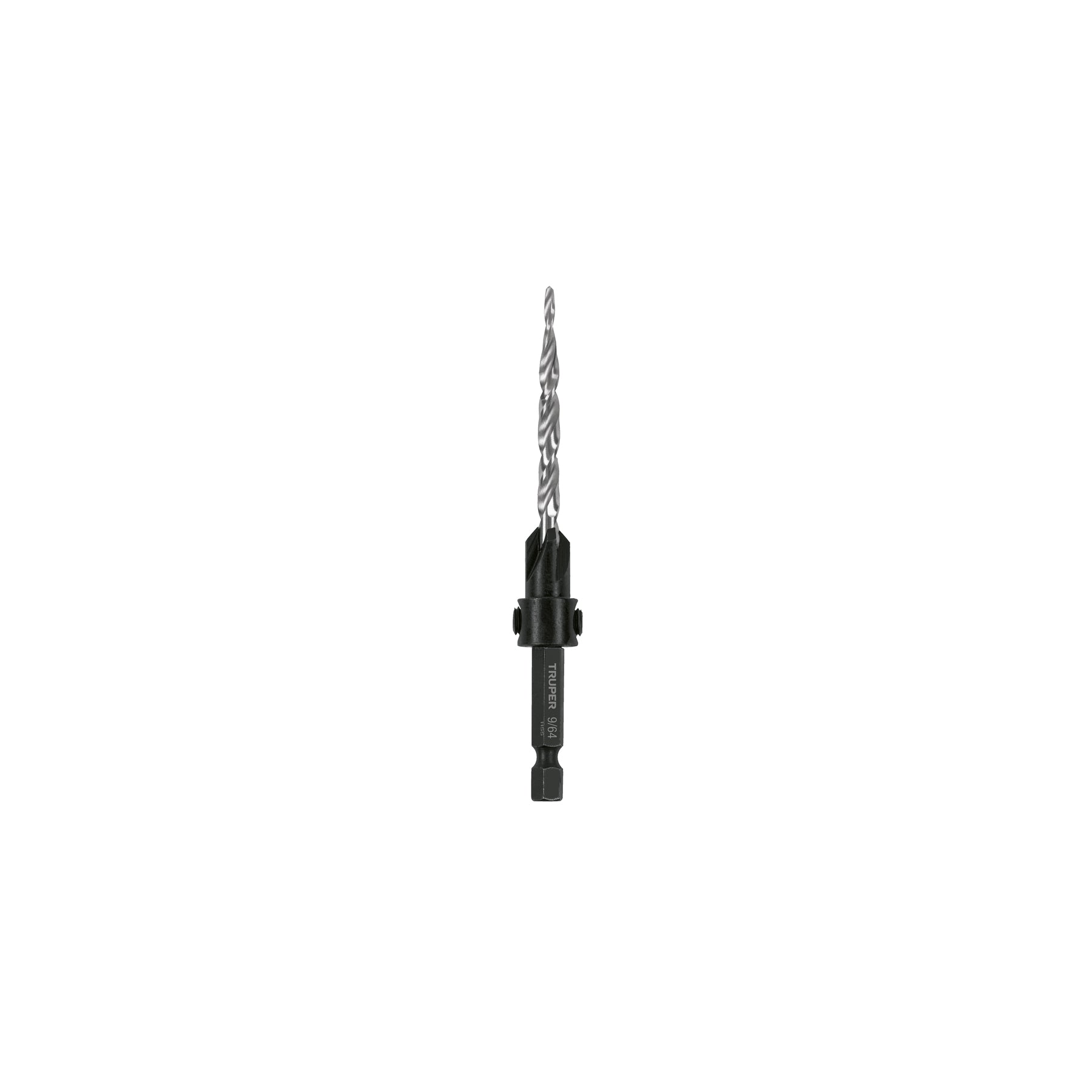 Broca avellanadora #10 para madera, 3/16", Truper