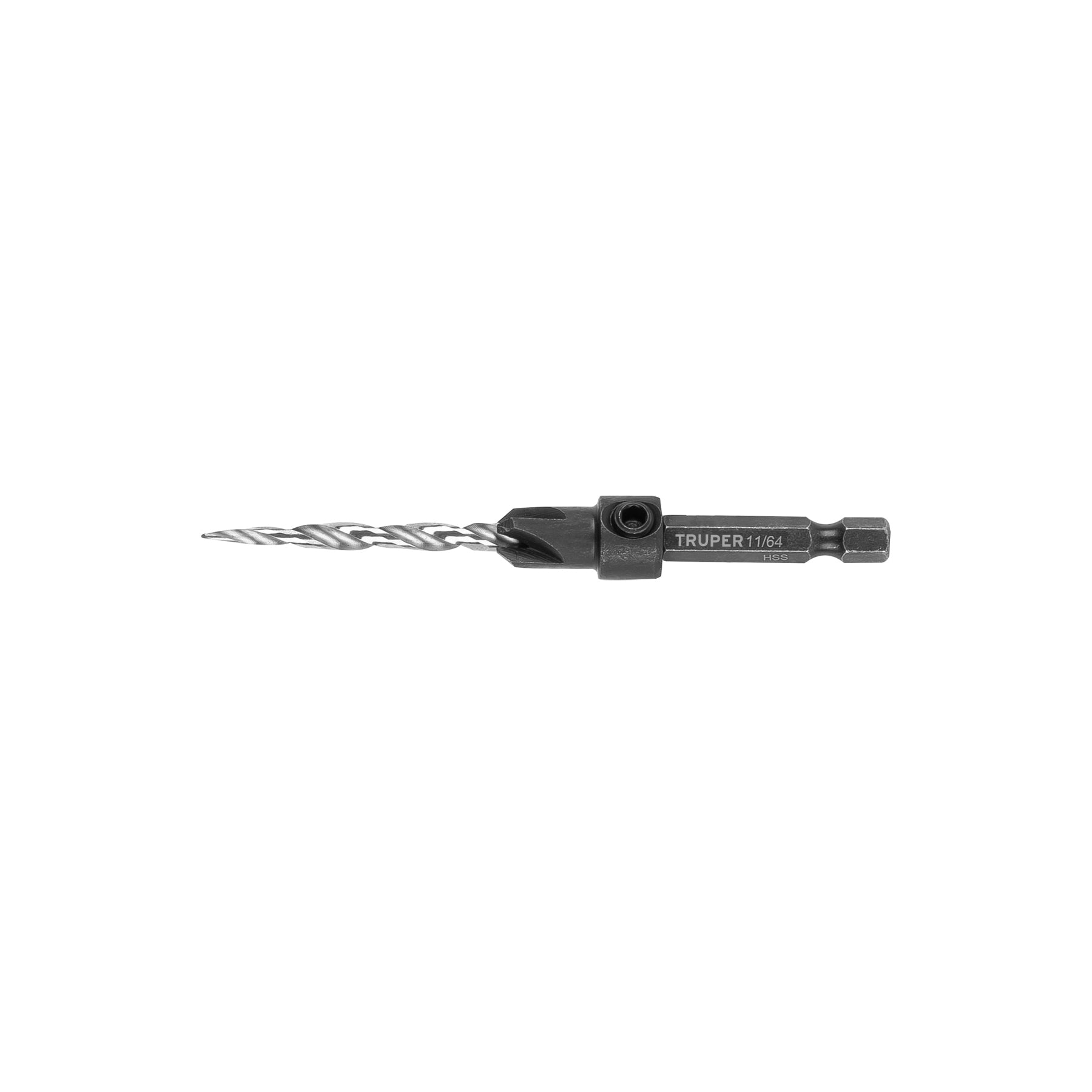 Broca avellanadora #8 para madera, 11/64", Truper