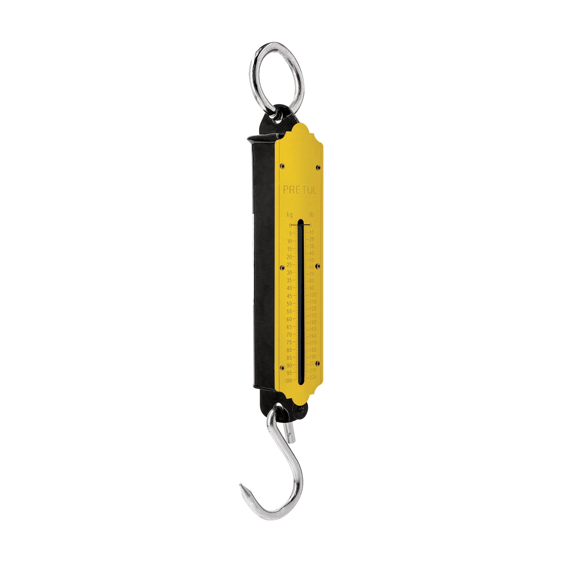 Báscula capacidad 100 kg romana de resorte, Pretul, BAS-100P, 21255