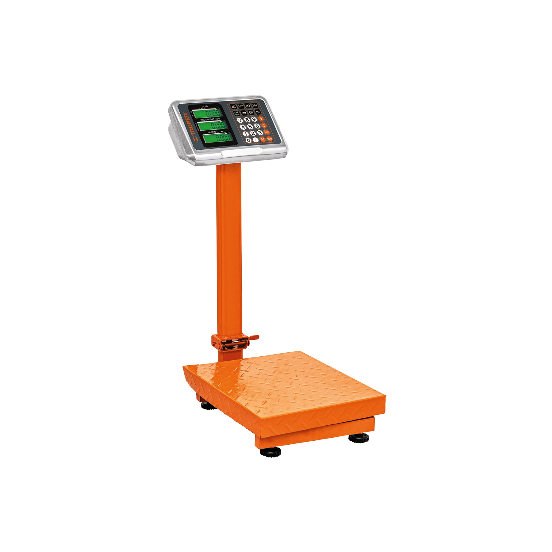 Báscula electrónica de plataforma para mostrador, 80 kg, Truper
