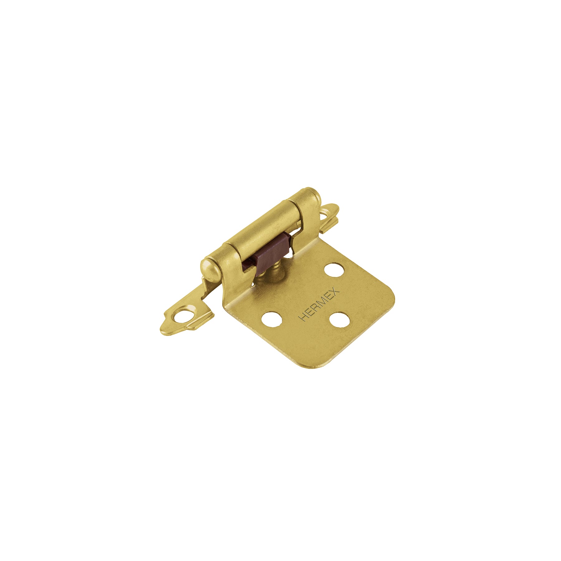 Bolsa con 2 bisagras parche de 7cm, latonado, Hermex, BIPA-71, 49205