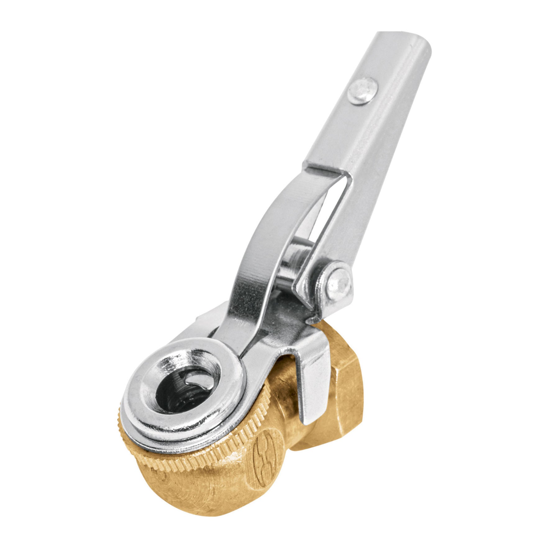 Cabeza infladora llantas con clip, hembra, 1/4" NPT, Truper
