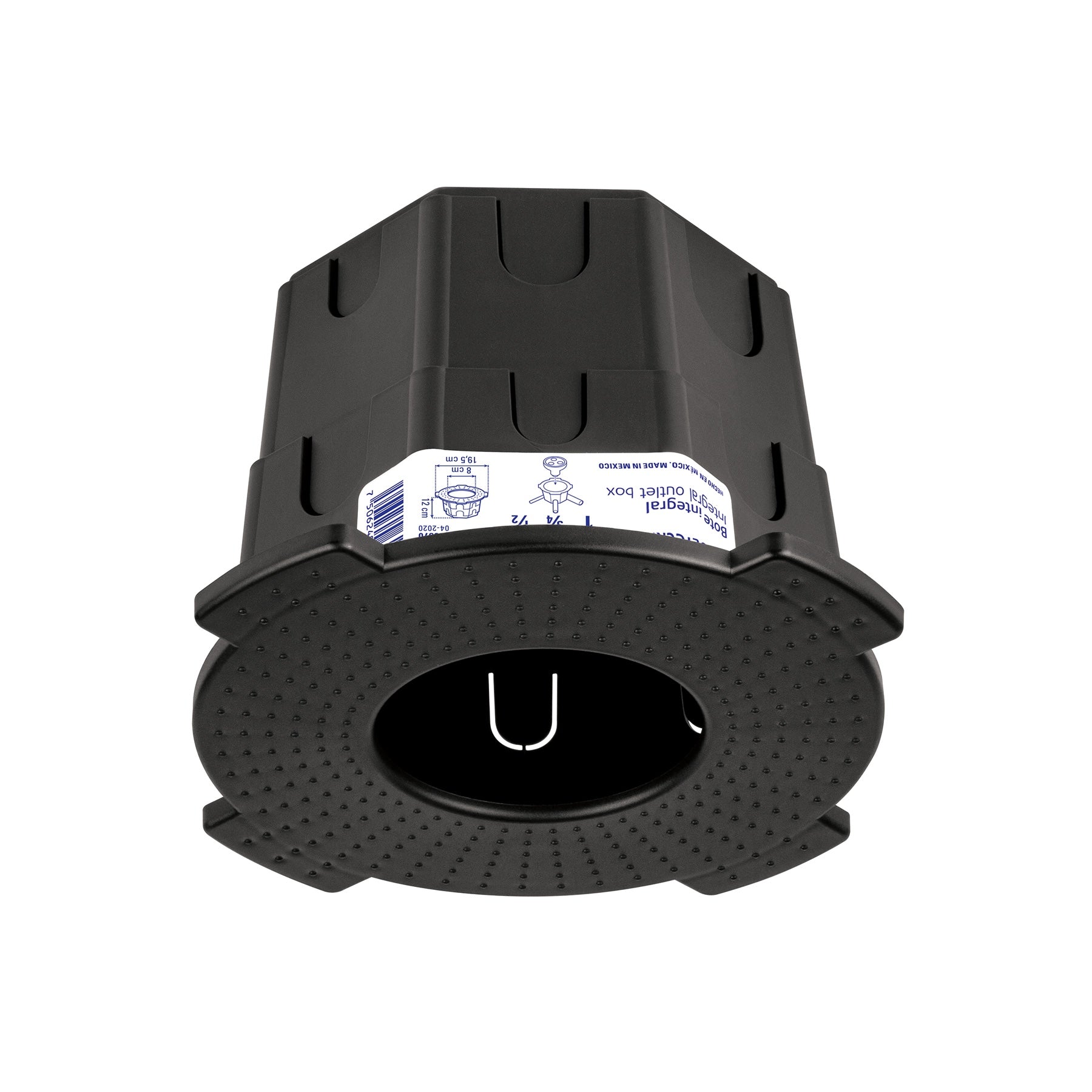 Bote integral de 12 cm, aro interno de 8 cm, Volteck, BOIN-1208, 48370