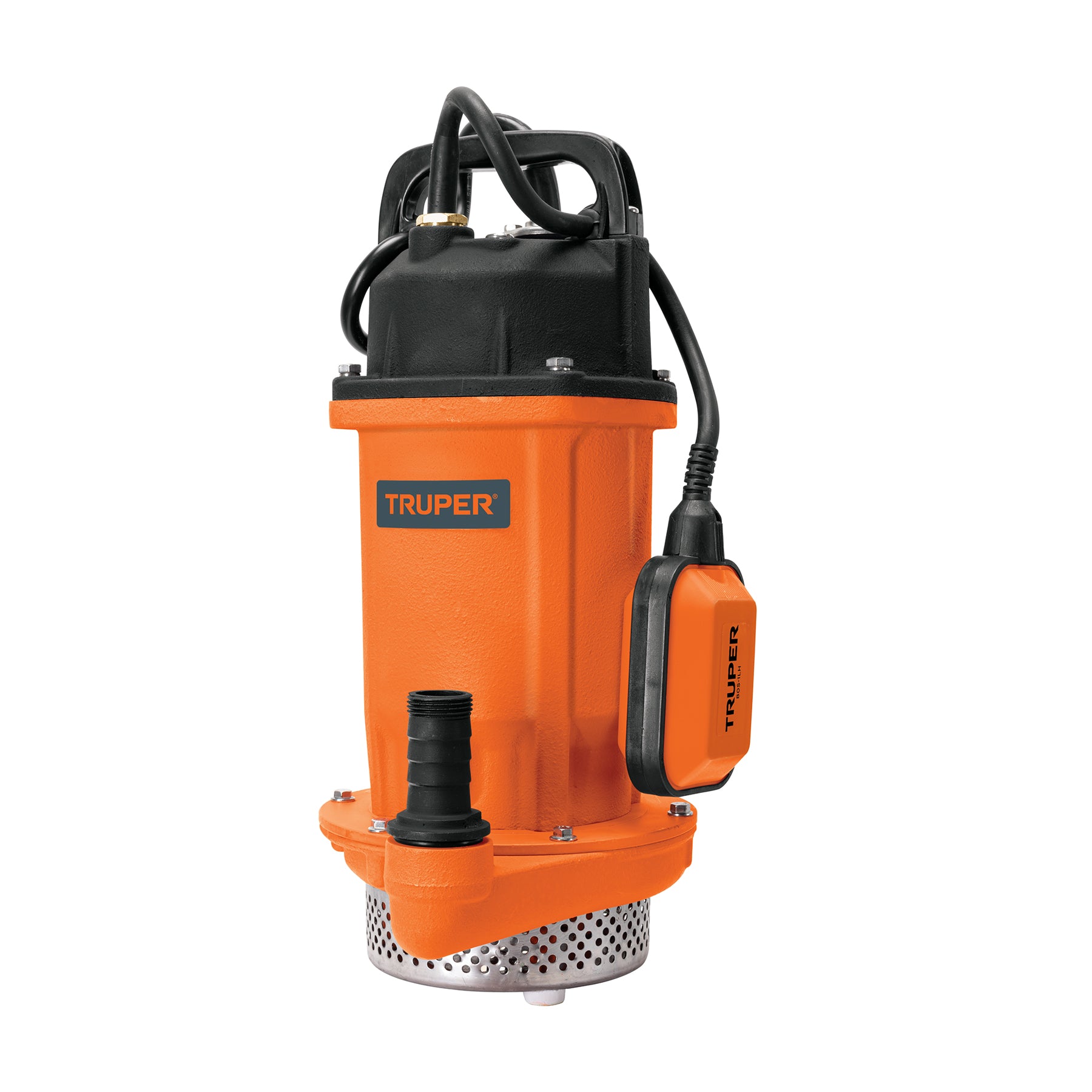Bomba sumergible hierro fundido, agua limpia, 1 HP, Truper