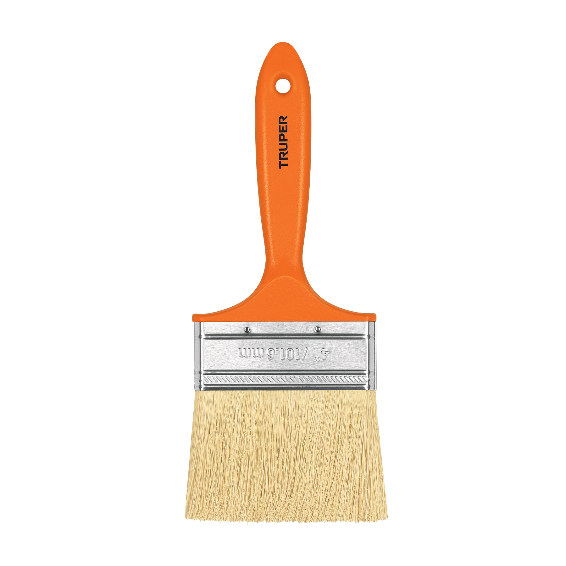 Brocha para encalar e impermeabilizar de 4", mango plástico