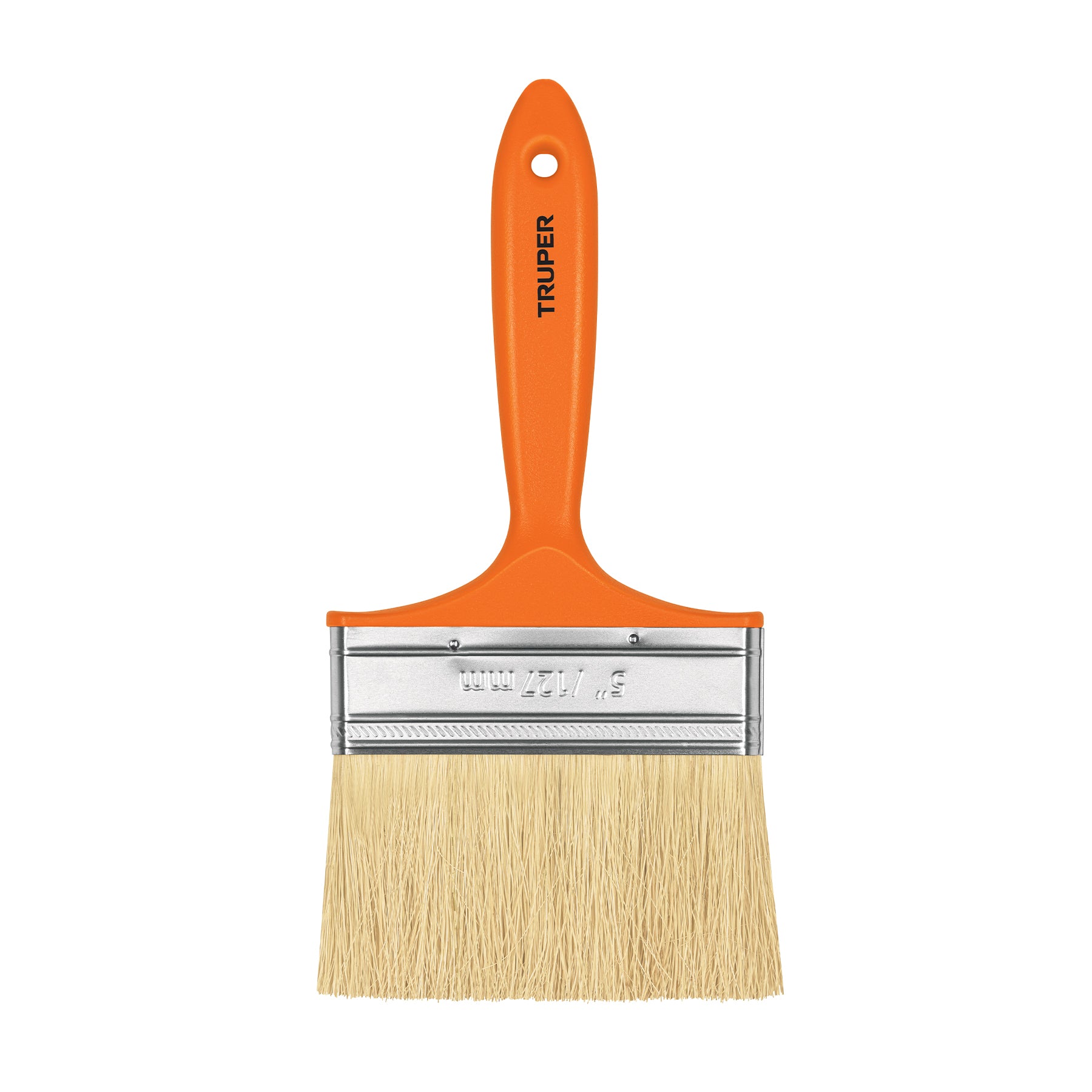 Brocha para encalar e impermeabilizar de 5", mango plástico