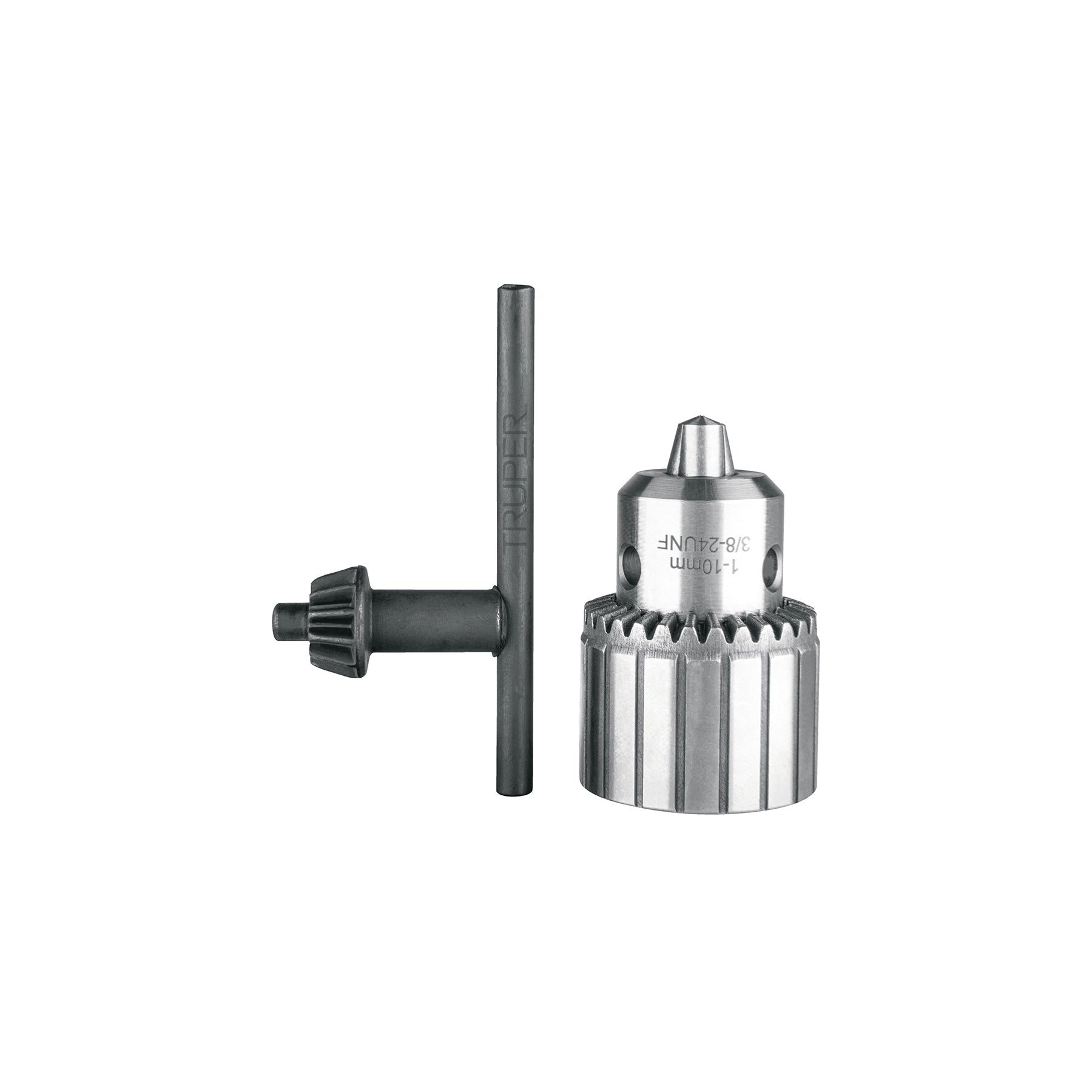 Broquero uso rudo 3/8" con llave, Expert