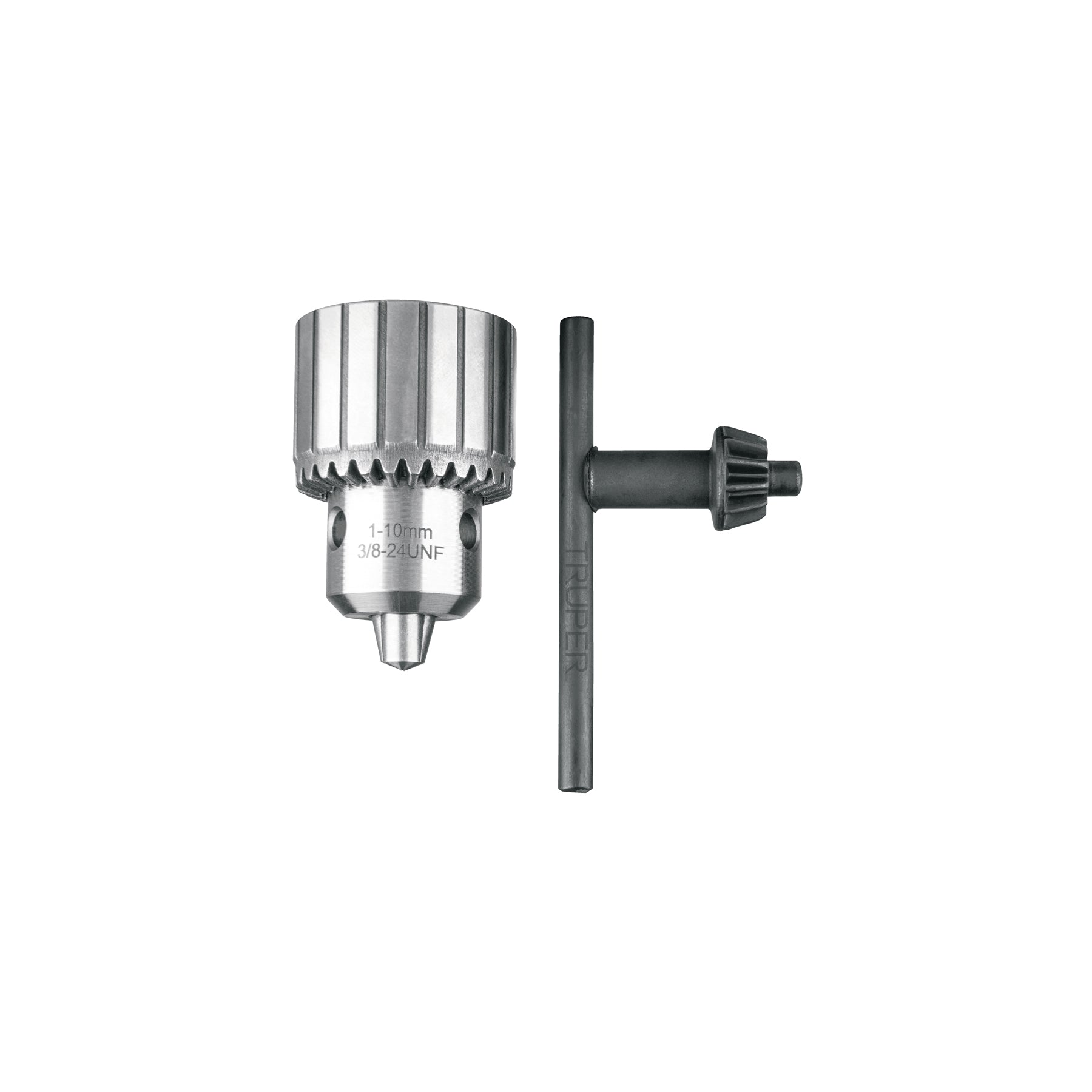 Broquero uso rudo 3/8" con llave, Expert