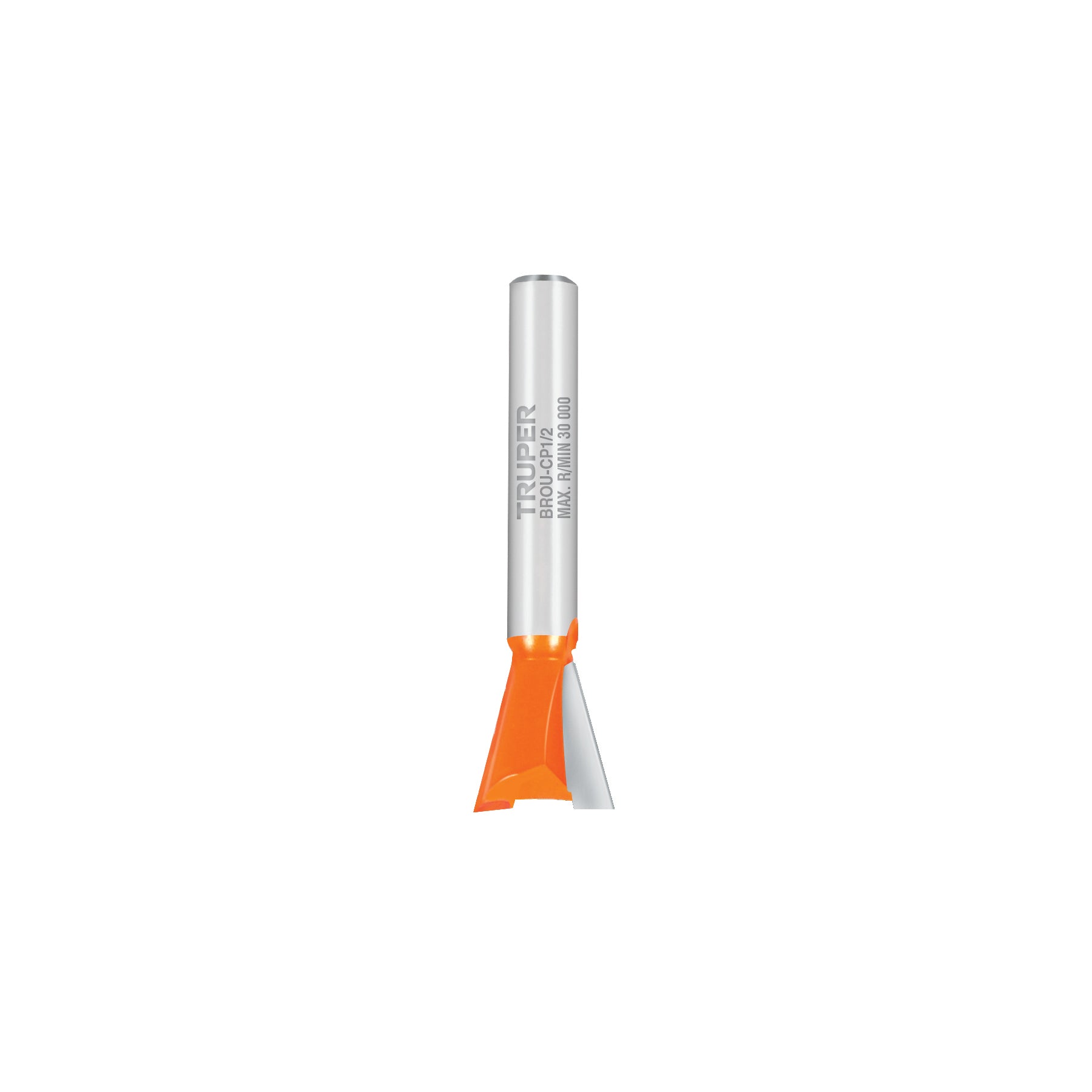 Broca para router, cola de pato, 1/2", Truper