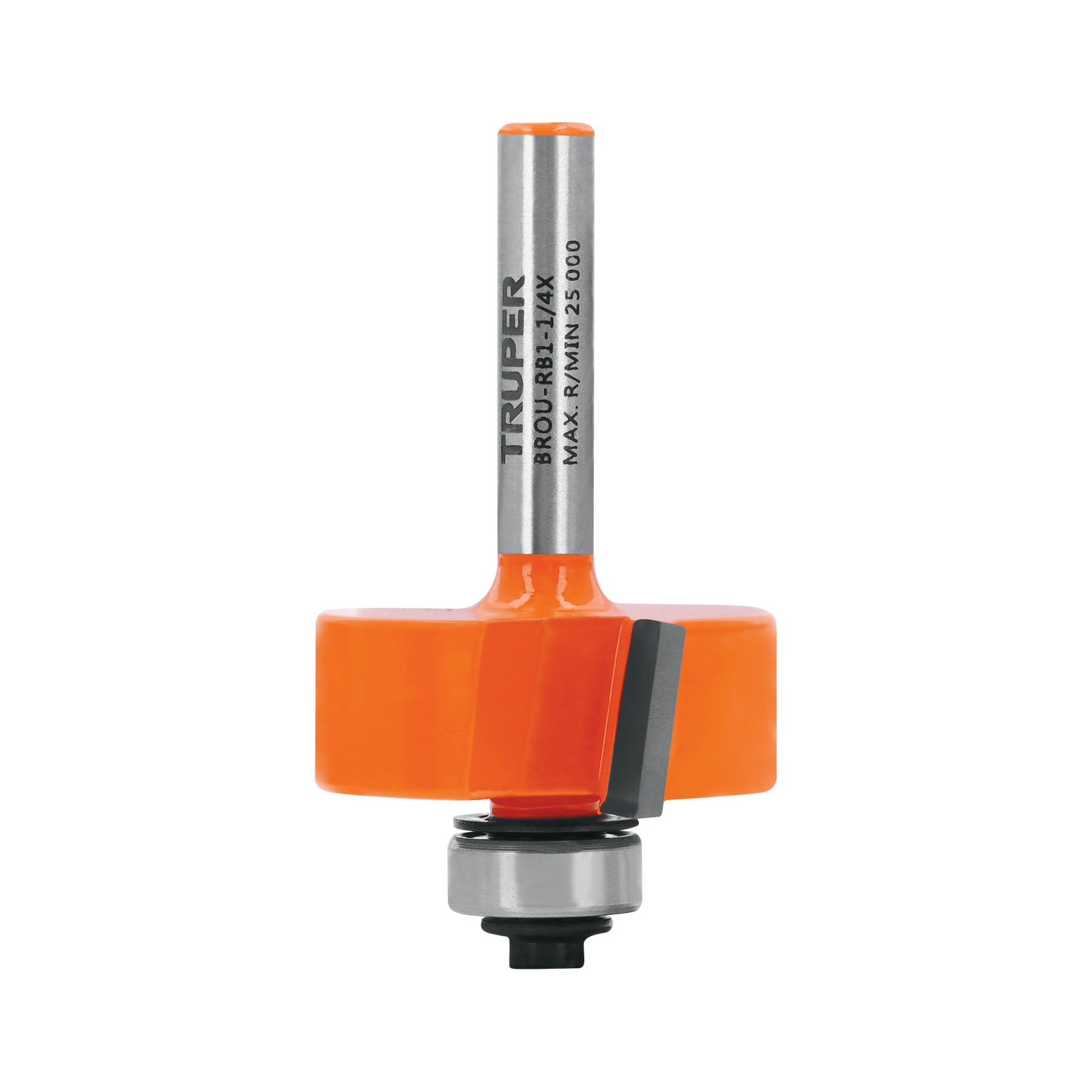 Broca para router, rebajado, 1-1/4" con balero, Truper