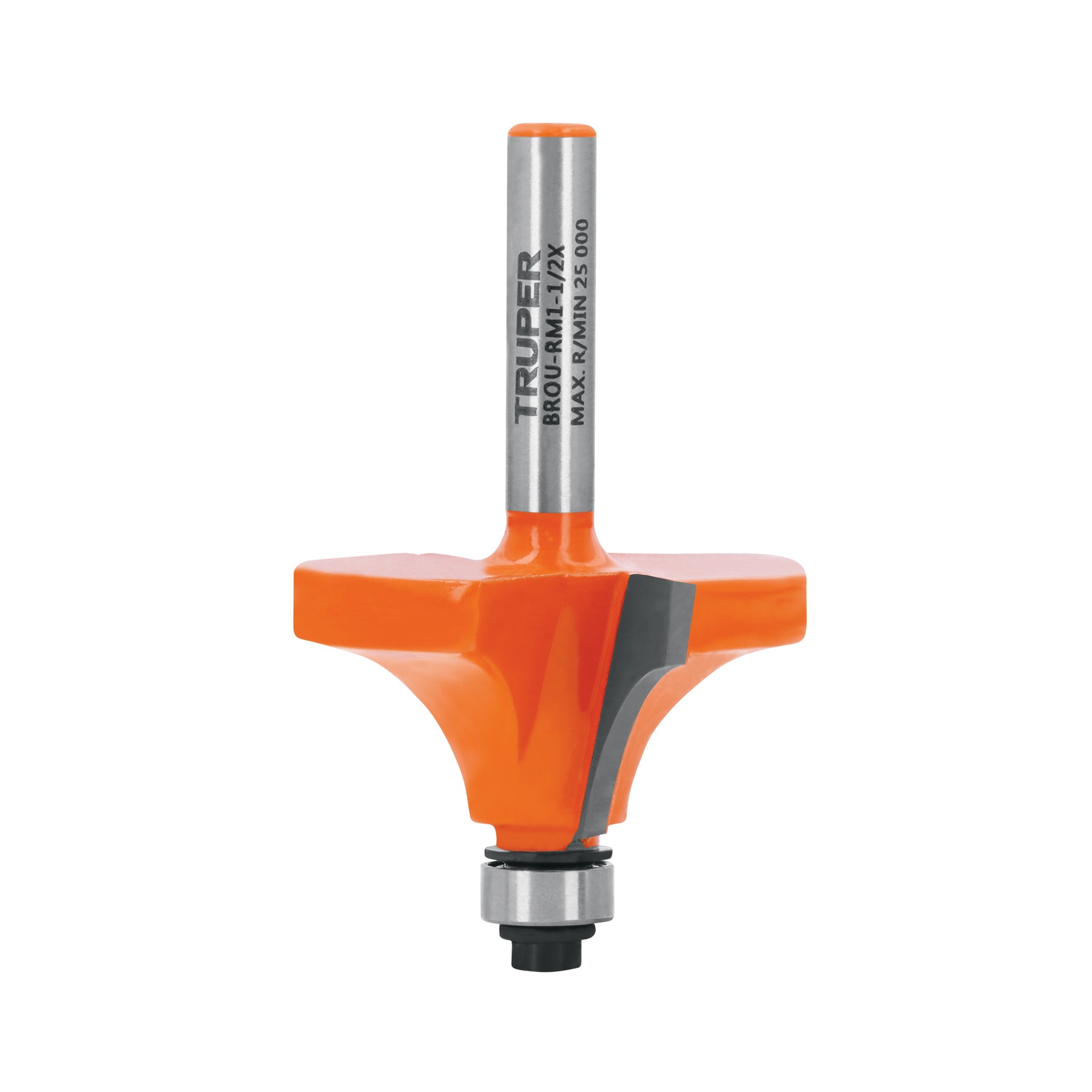 Broca para router, redondeado con moldura, 1-1/2" con balero